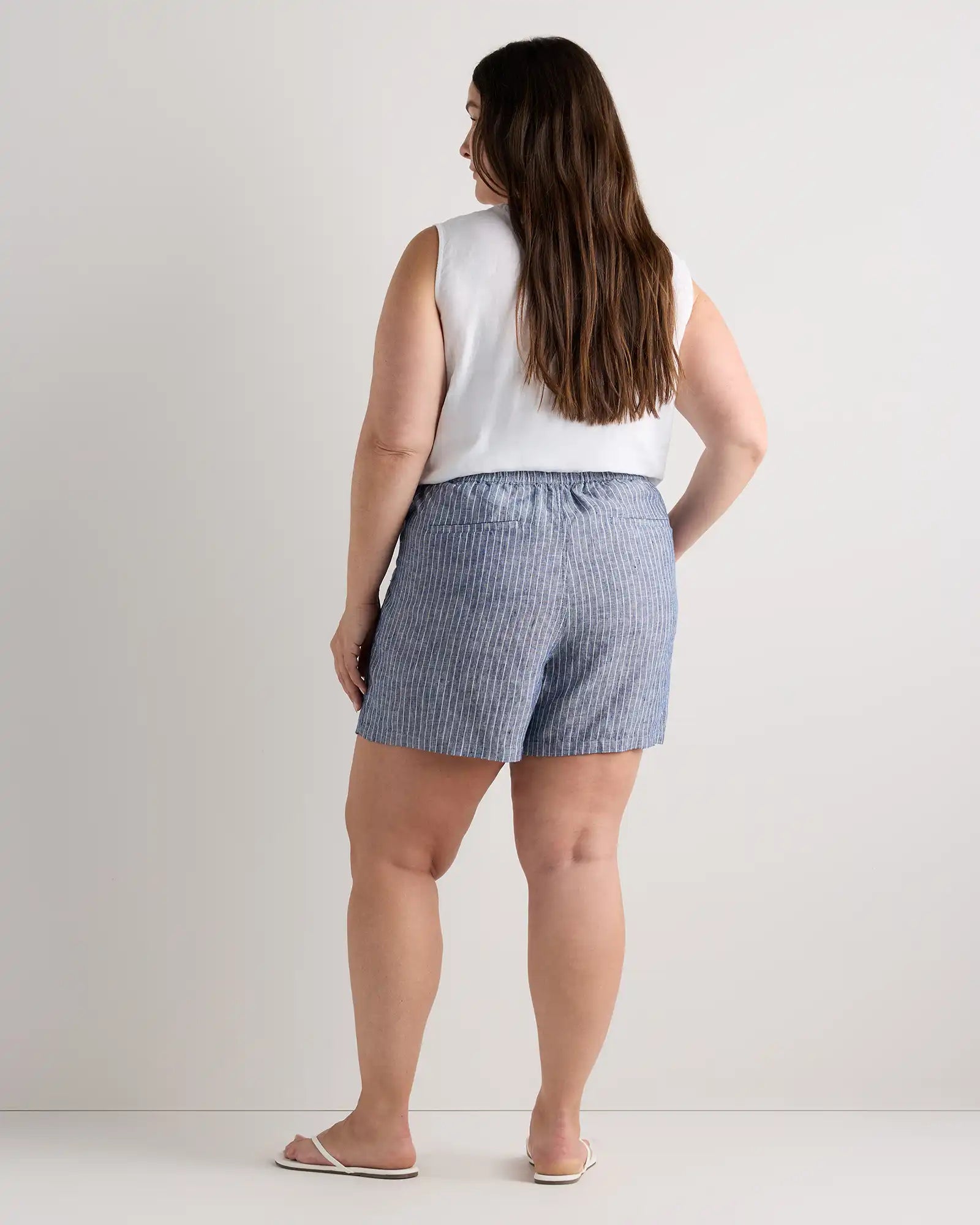 100% European Linen Shorts