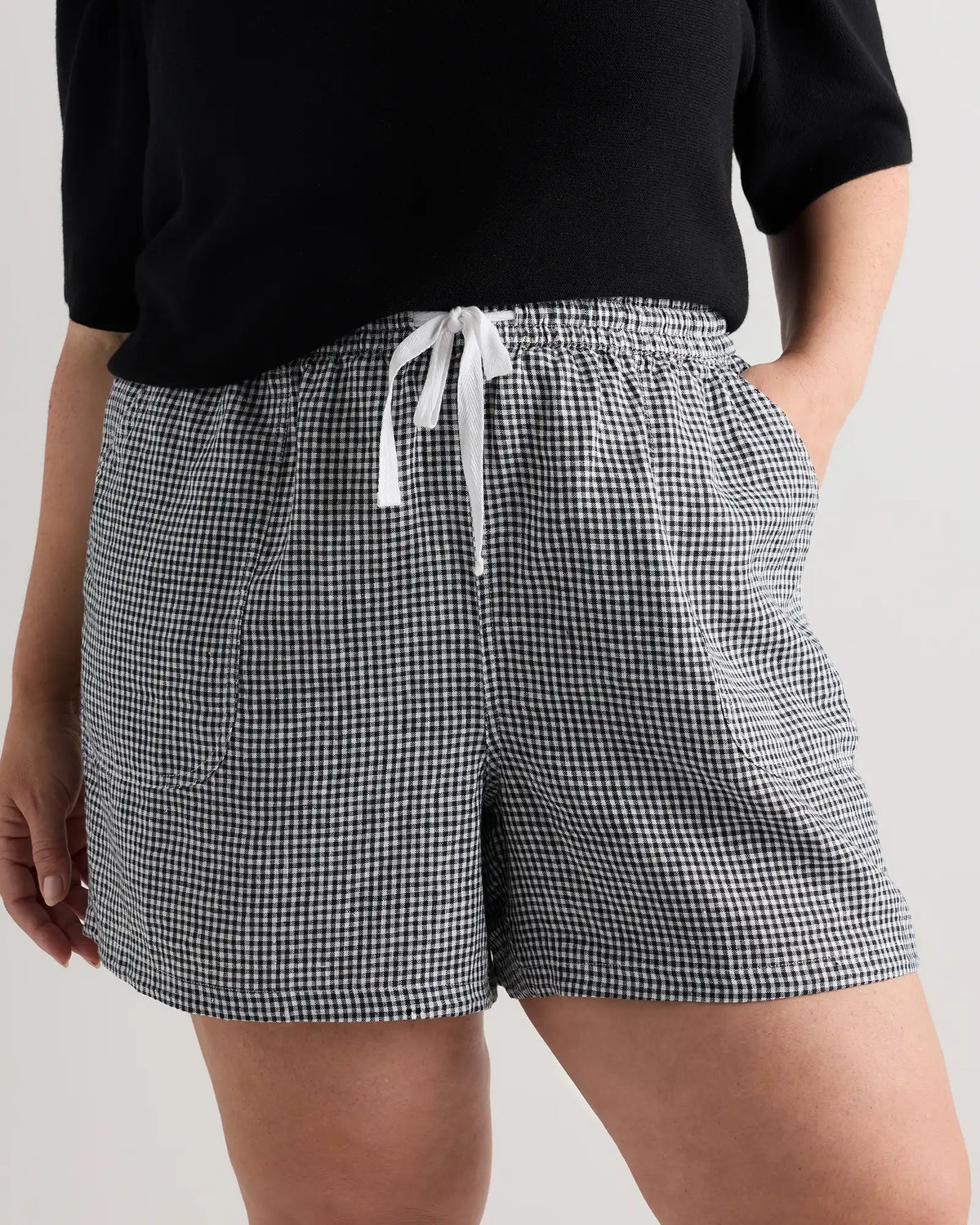 100% European Linen Shorts