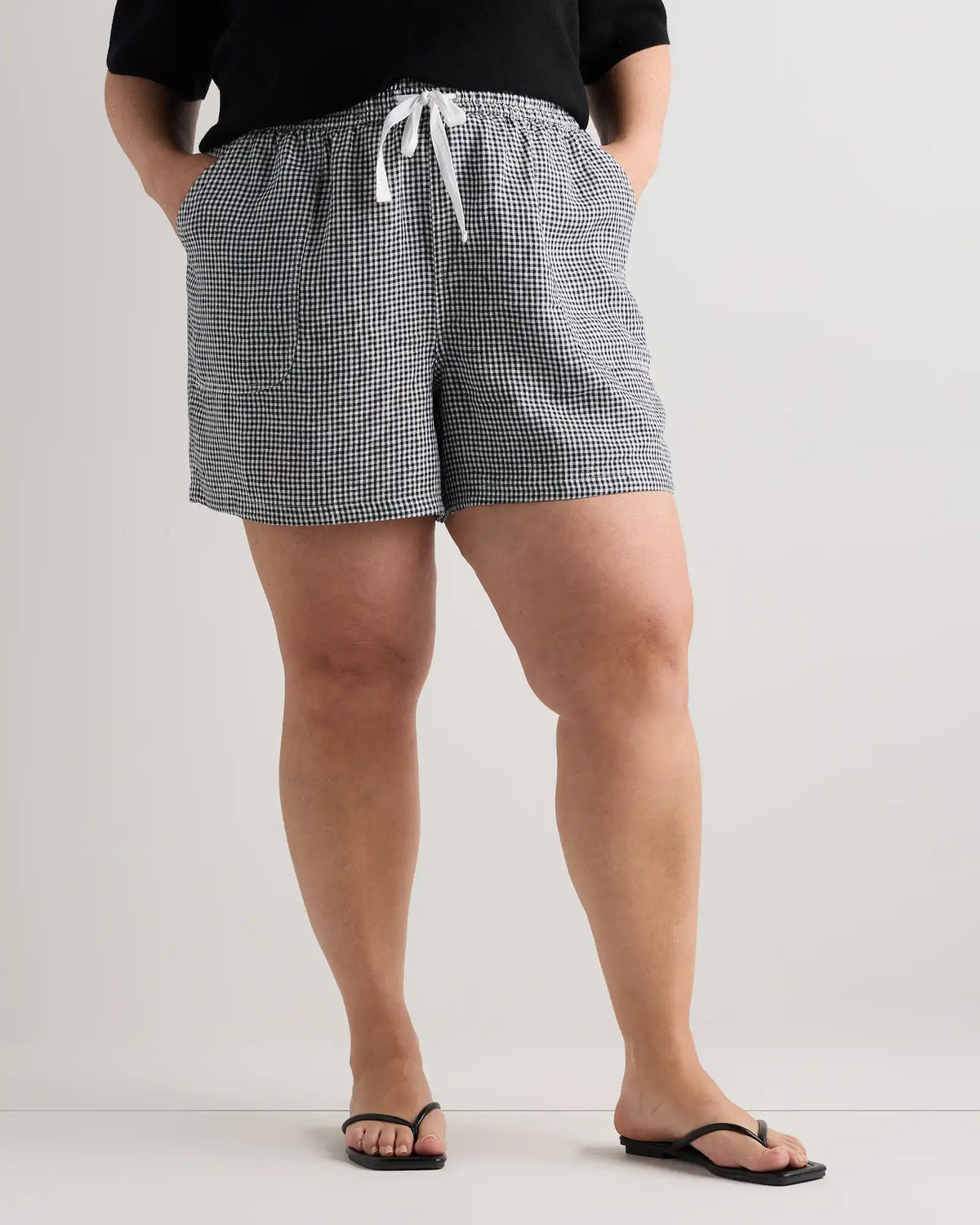 100% European Linen Shorts