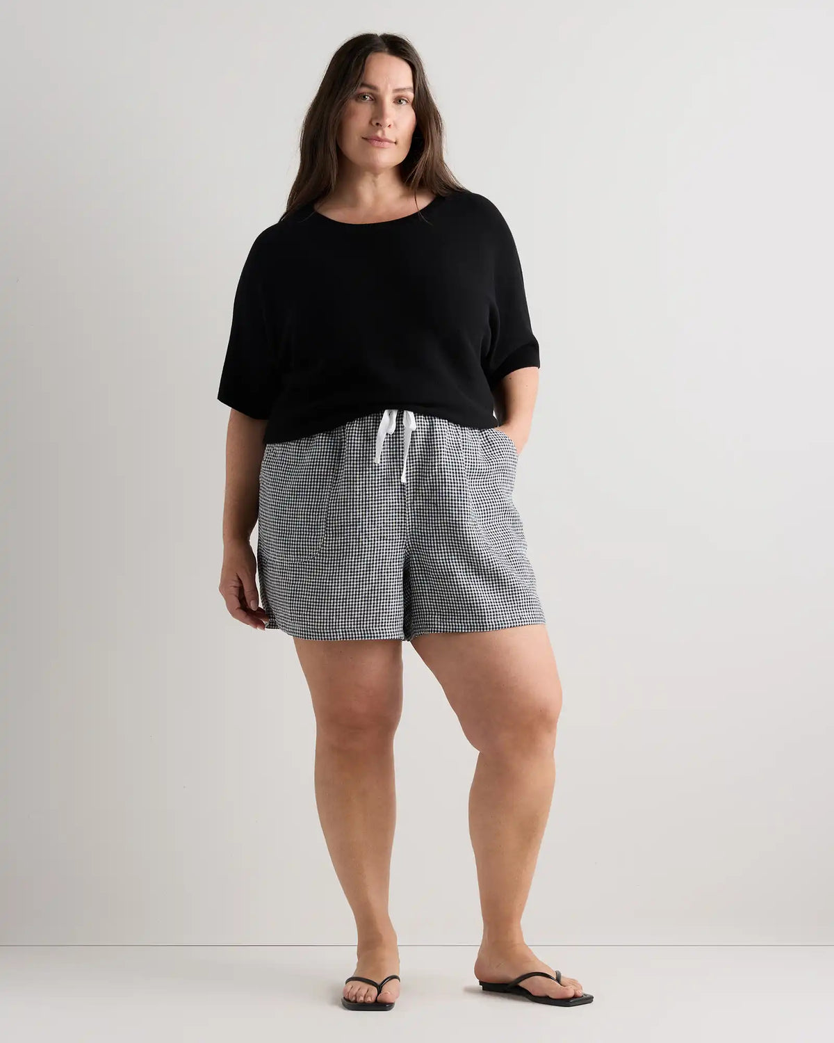 100% European Linen Shorts