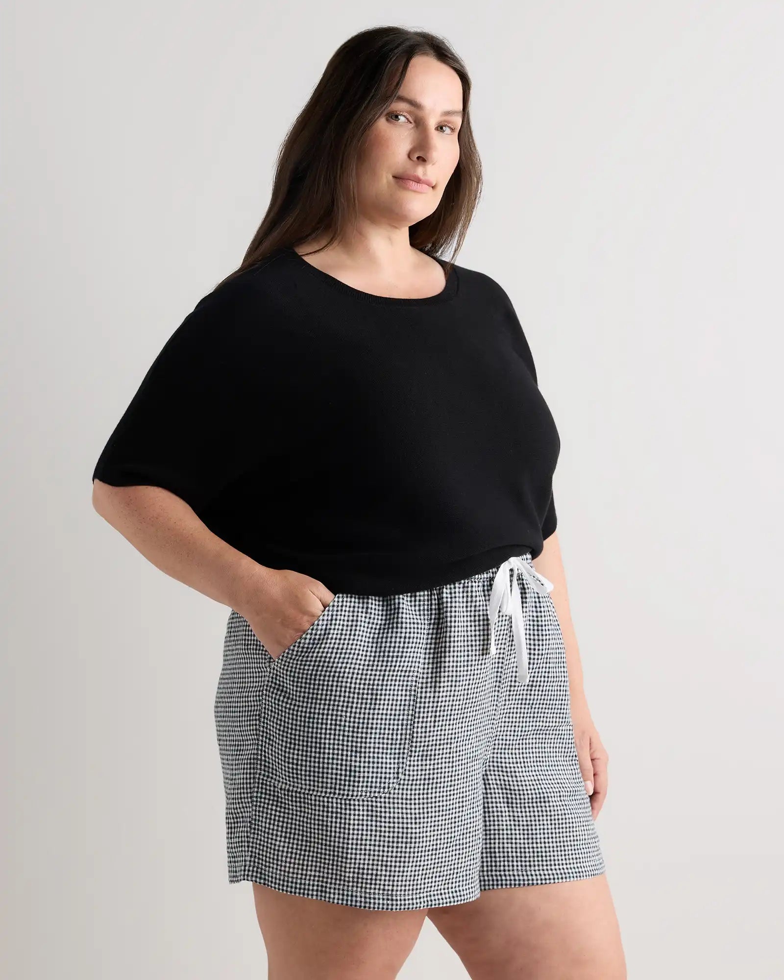 100% European Linen Shorts