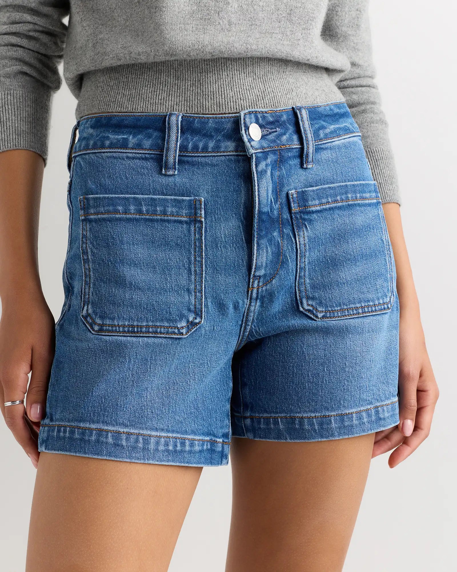 Bella Stretch Patch Pocket Shorts