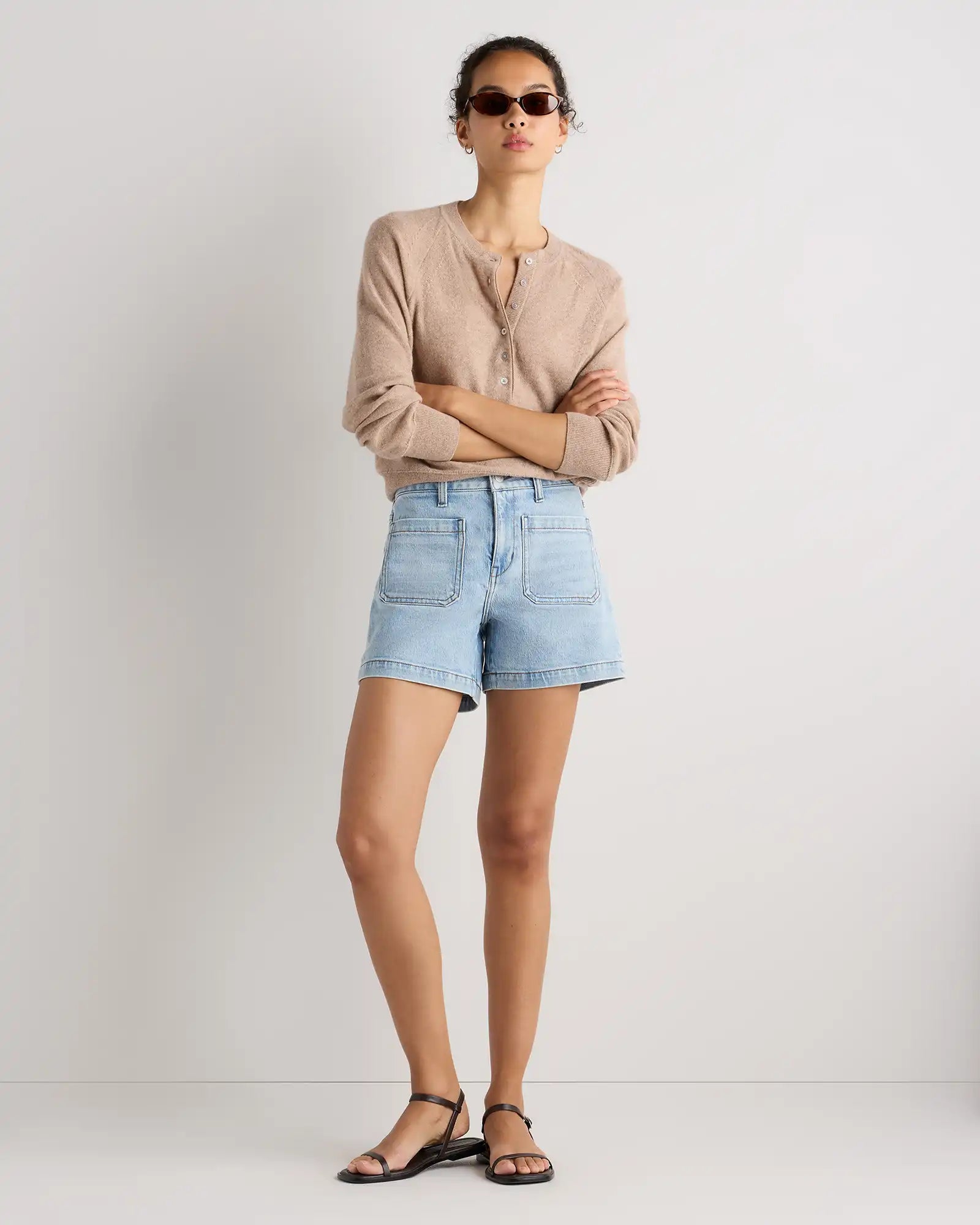 Bella Stretch Patch Pocket Shorts