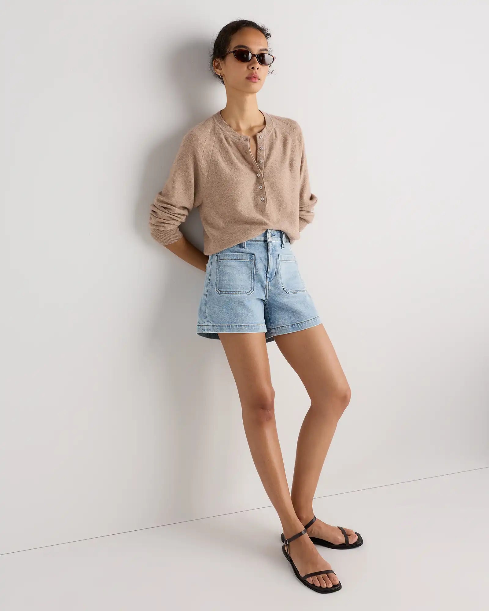 Bella Stretch Patch Pocket Shorts