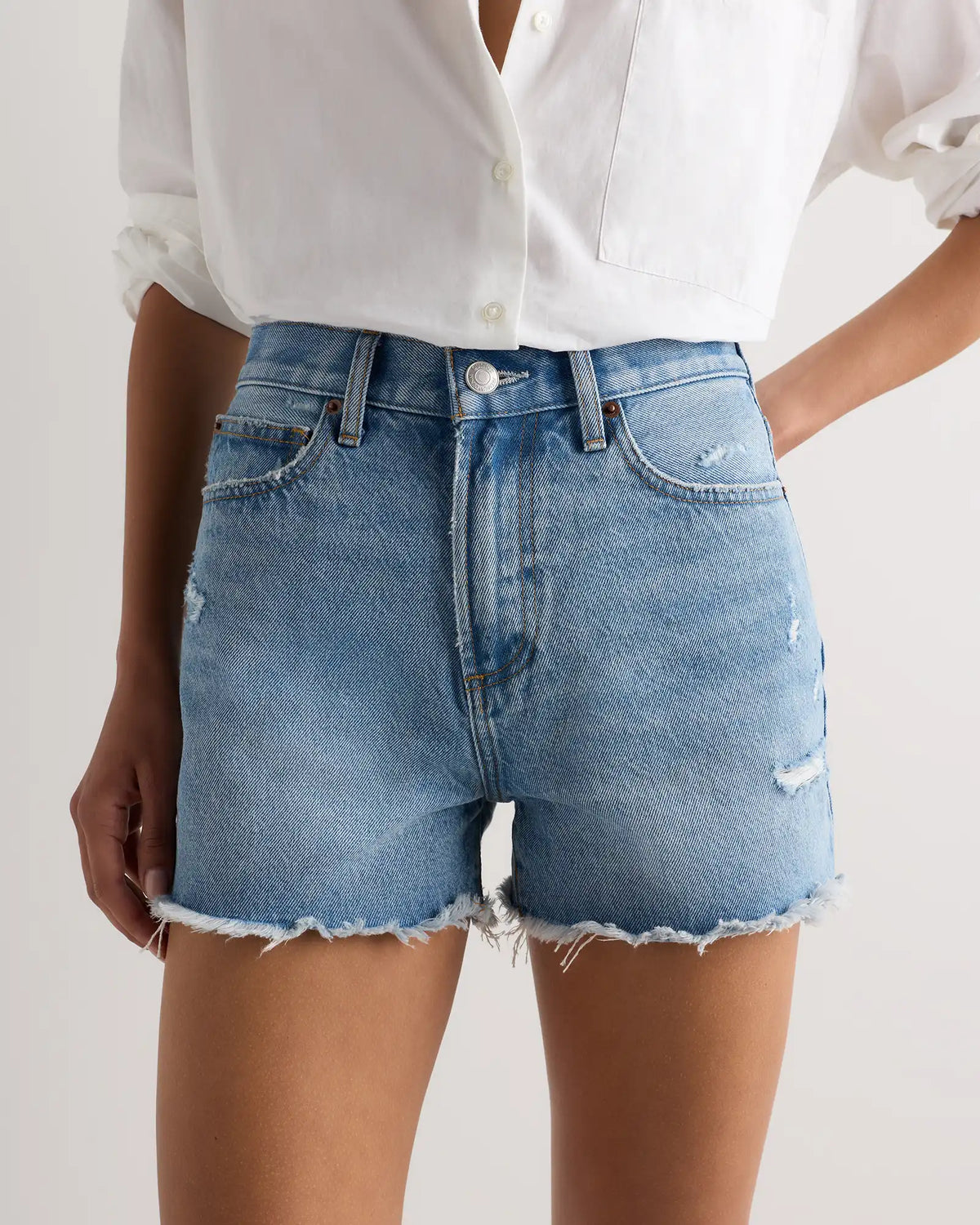 Bella Rigid Cut Off Shorts