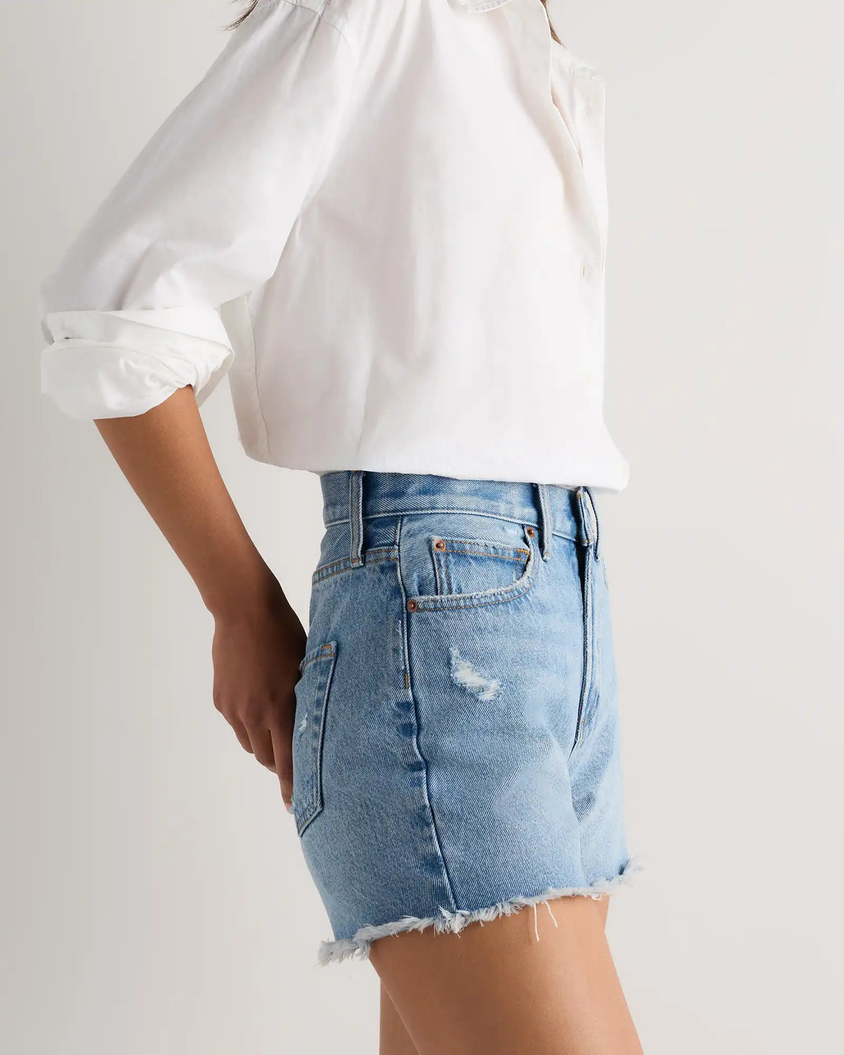 Bella Rigid Cut Off Shorts