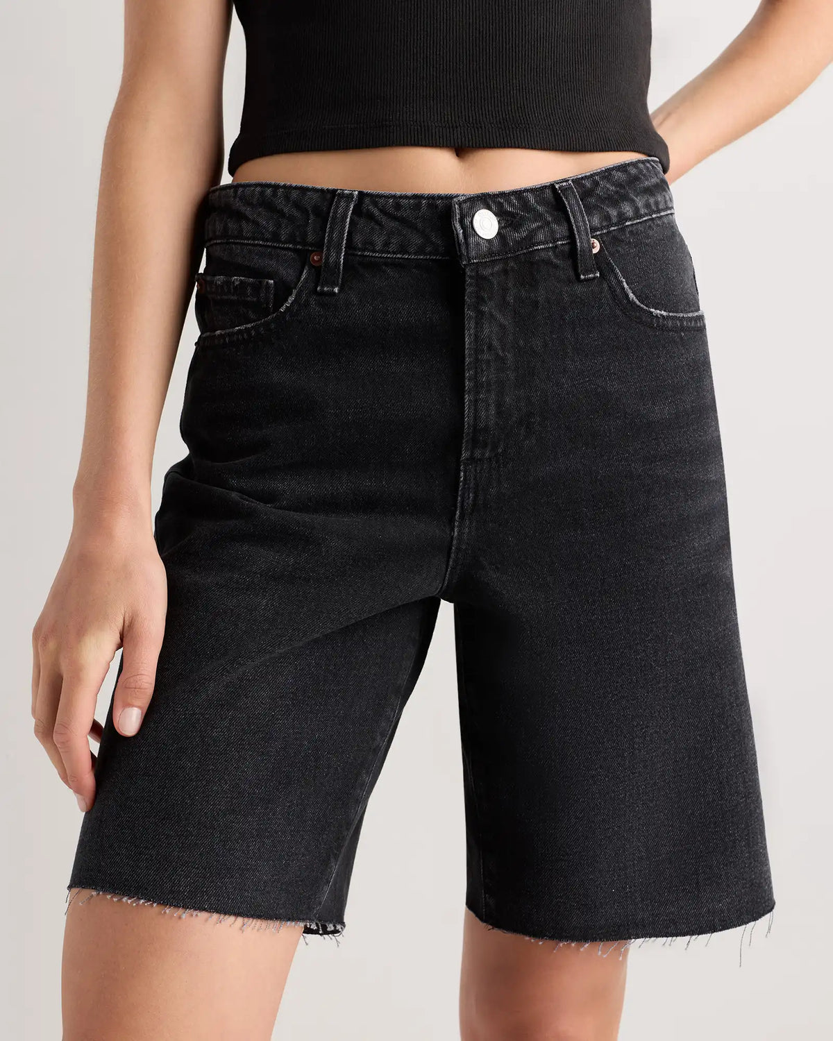 Maya Rigid Bermuda Shorts