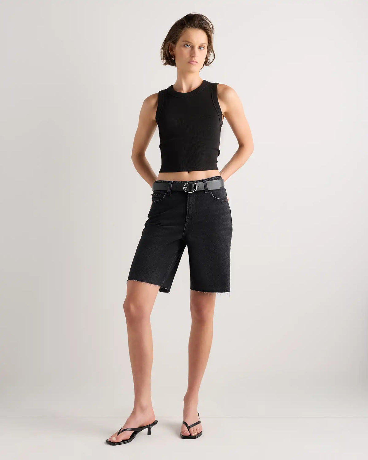Maya Rigid Bermuda Shorts