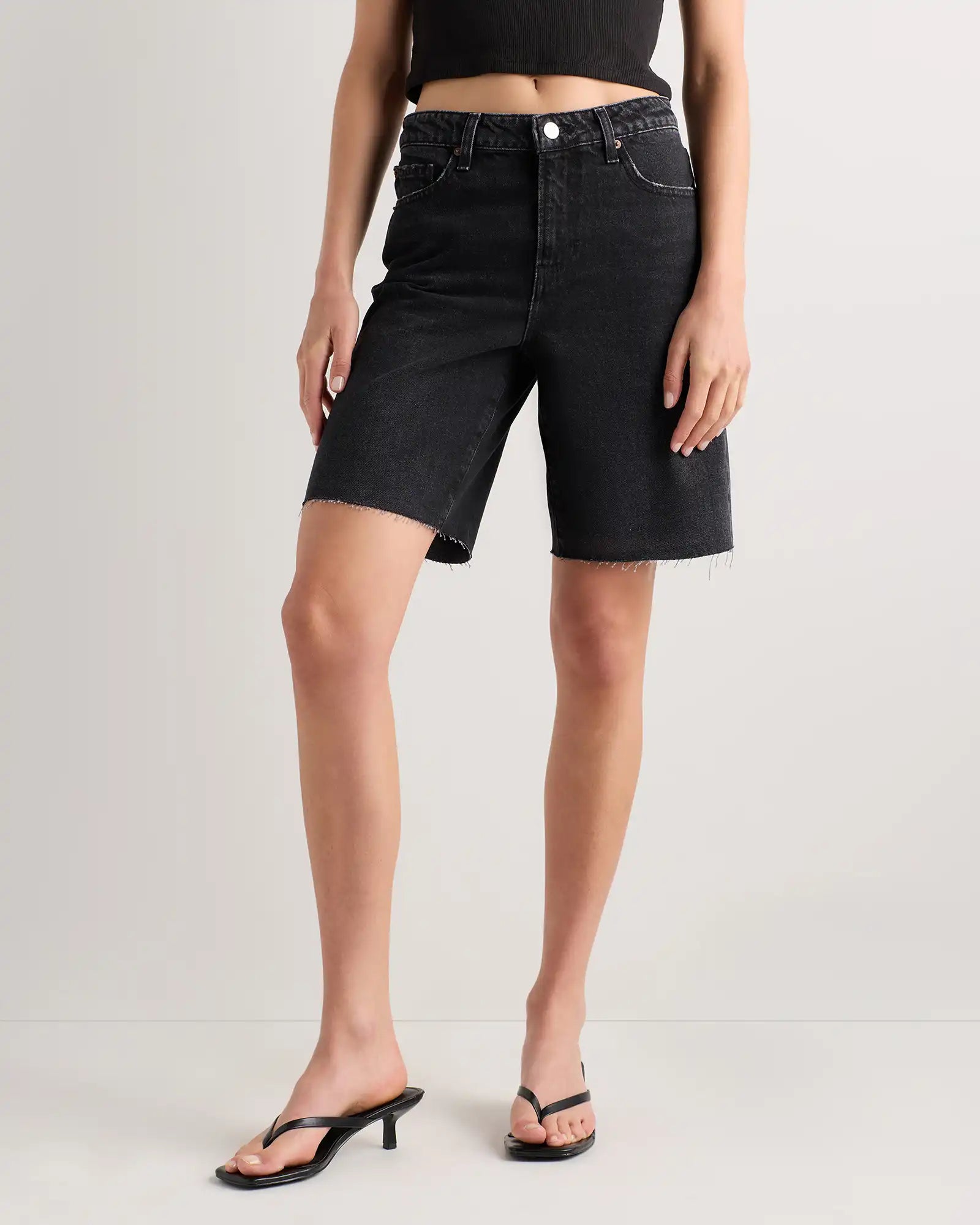 Maya Rigid Bermuda Shorts