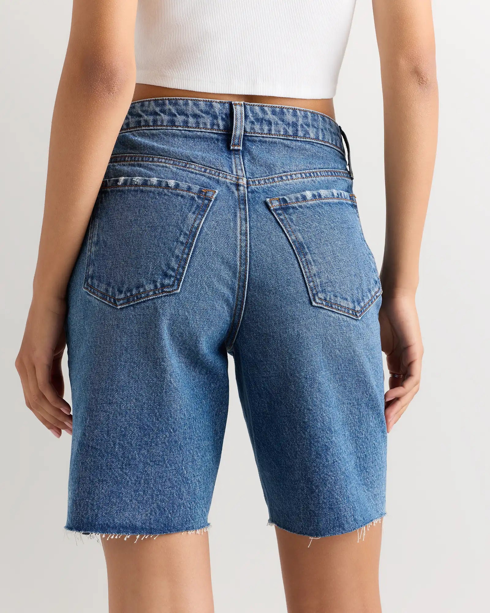 Maya Rigid Bermuda Shorts