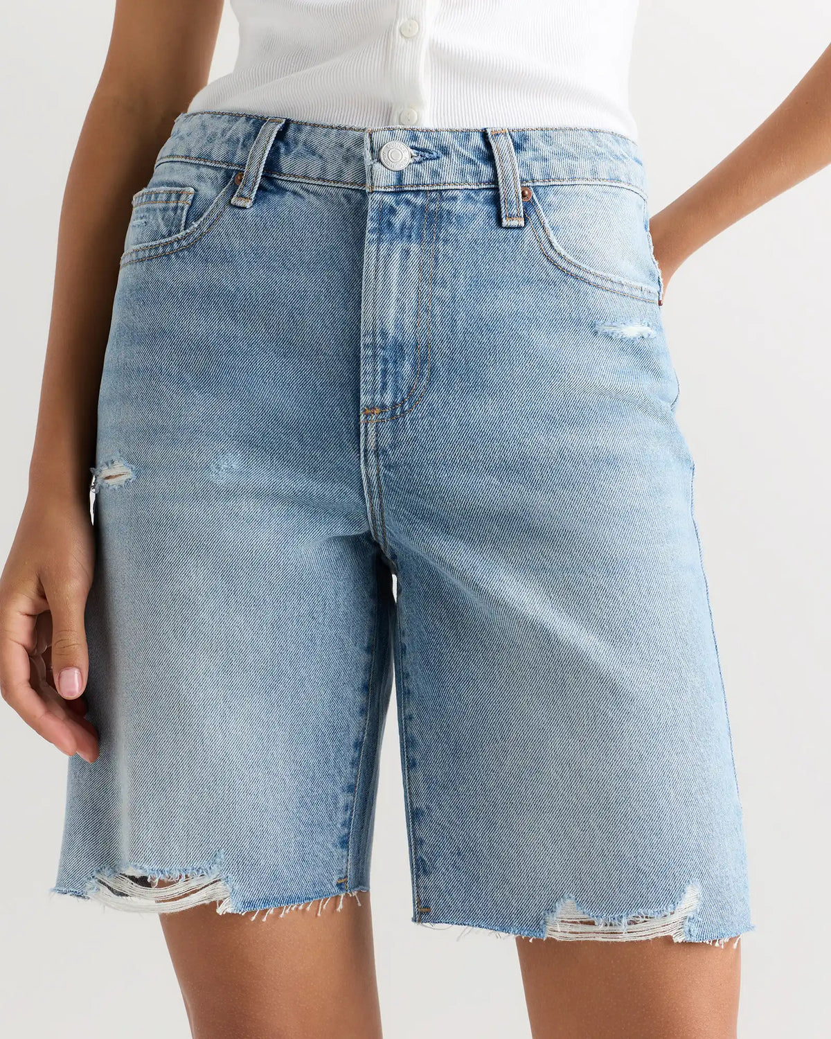 Maya Rigid Bermuda Shorts
