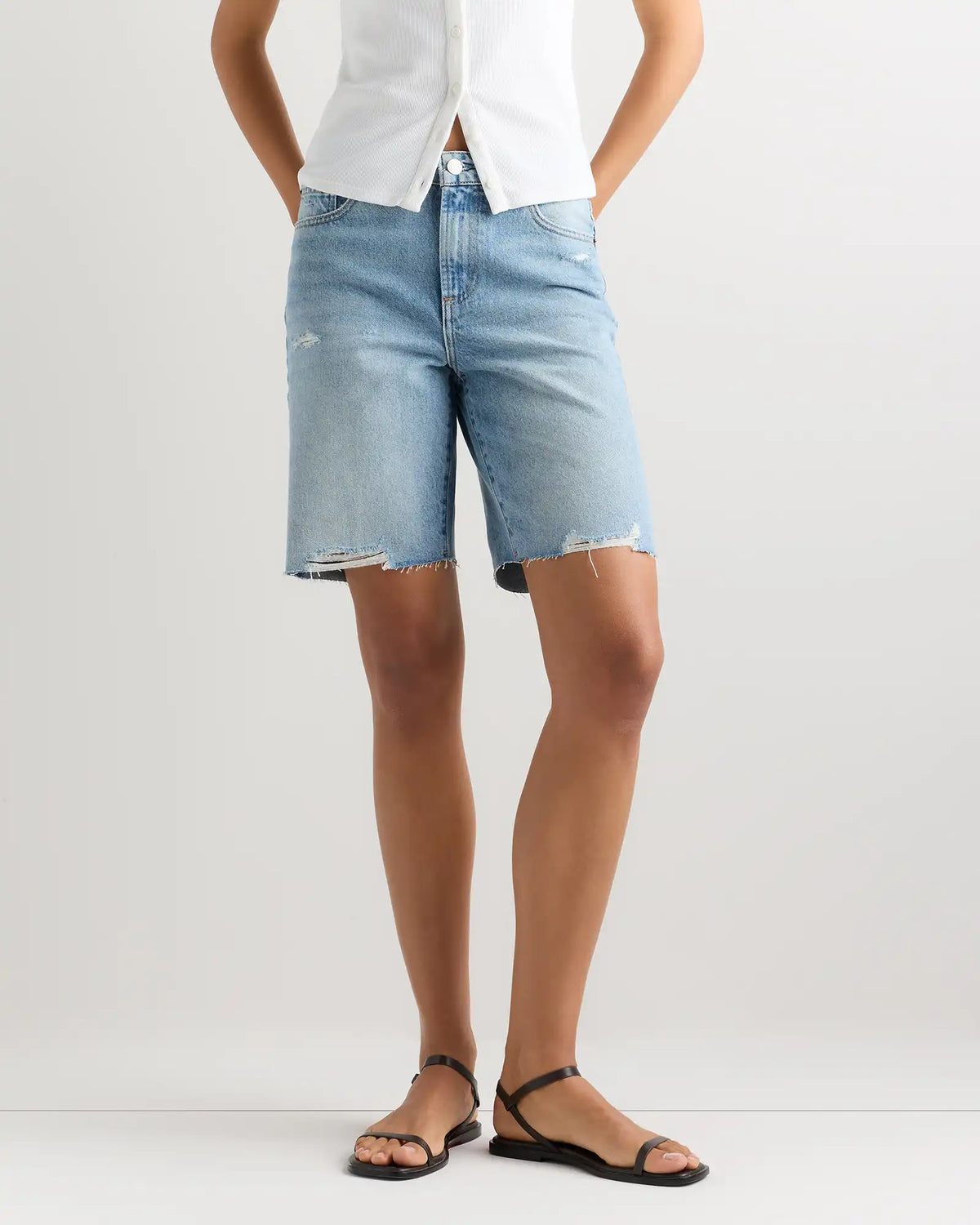 Maya Rigid Bermuda Shorts