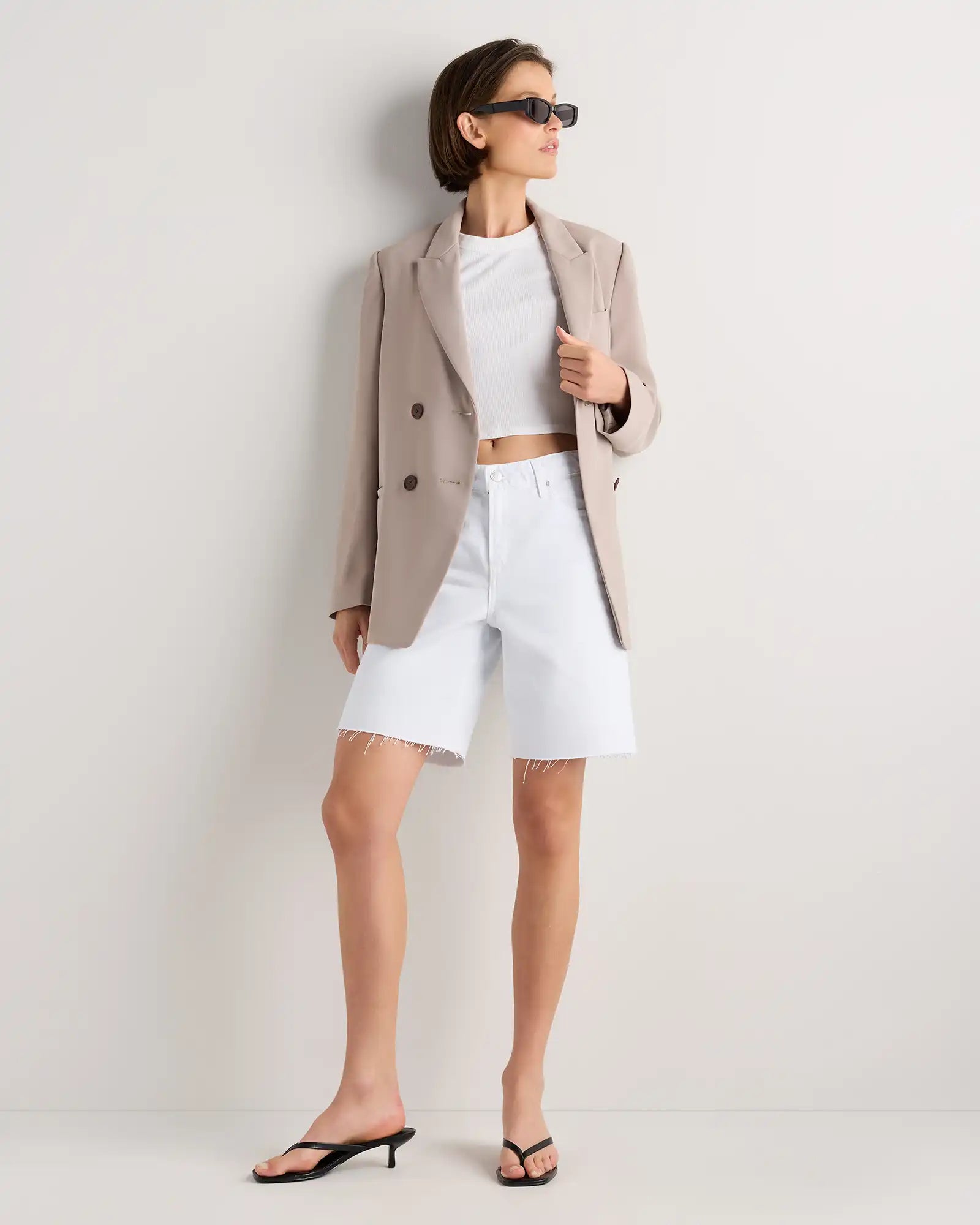 Maya Rigid Bermuda Shorts