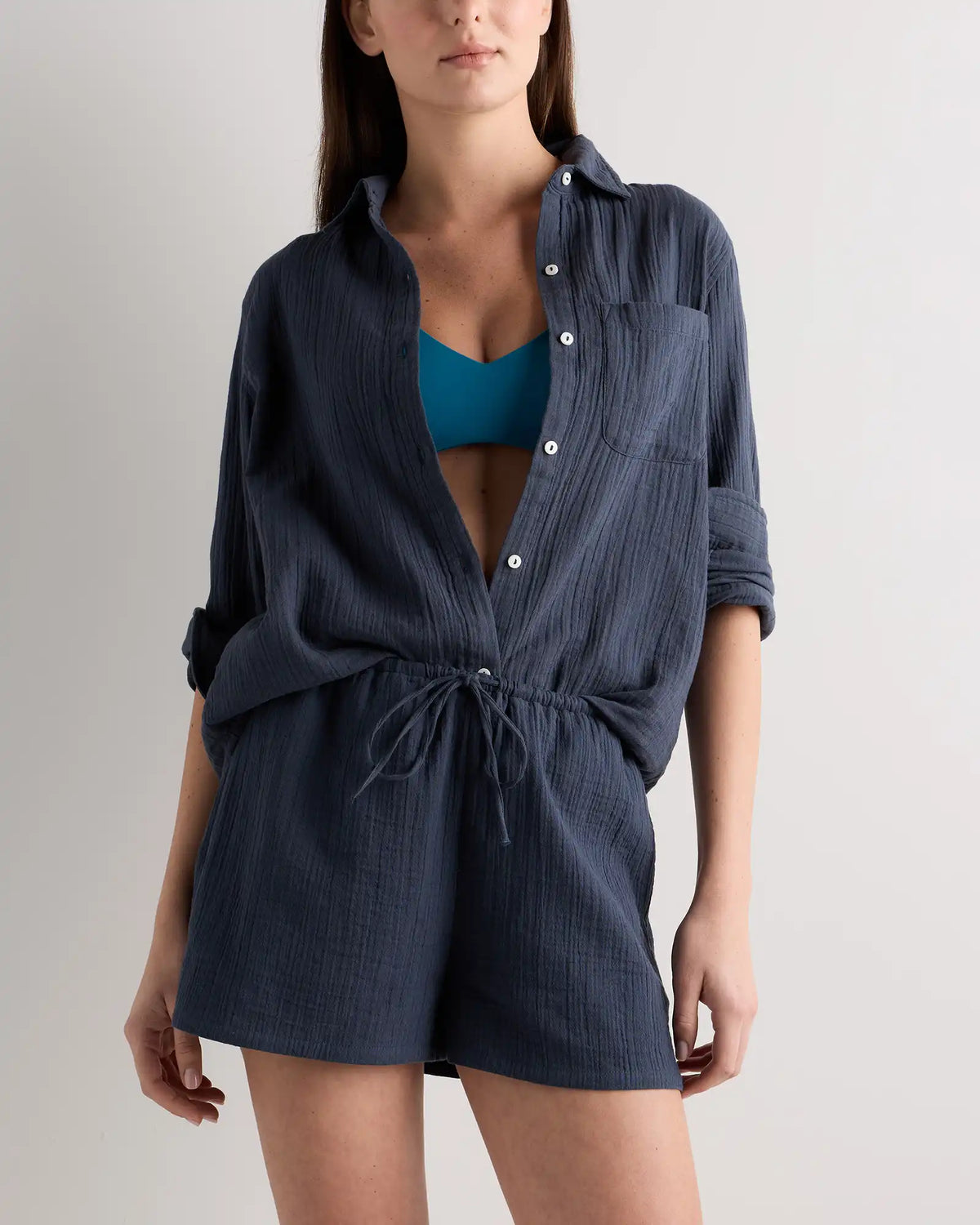 100% Organic Cotton Gauze Shorts