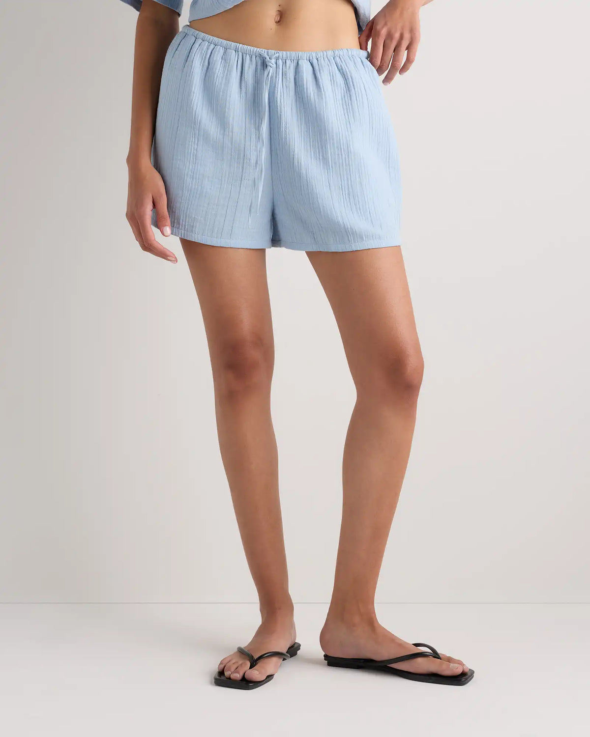 100% Organic Cotton Gauze Shorts