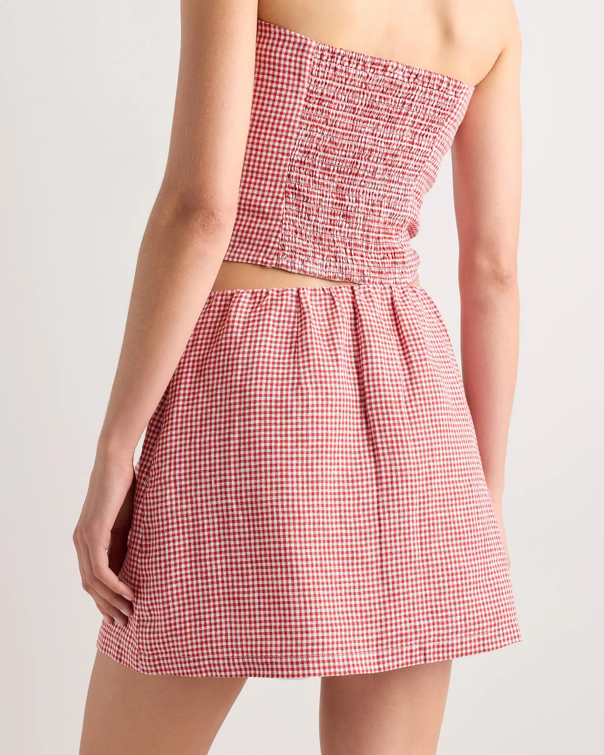 100% European Linen Skort