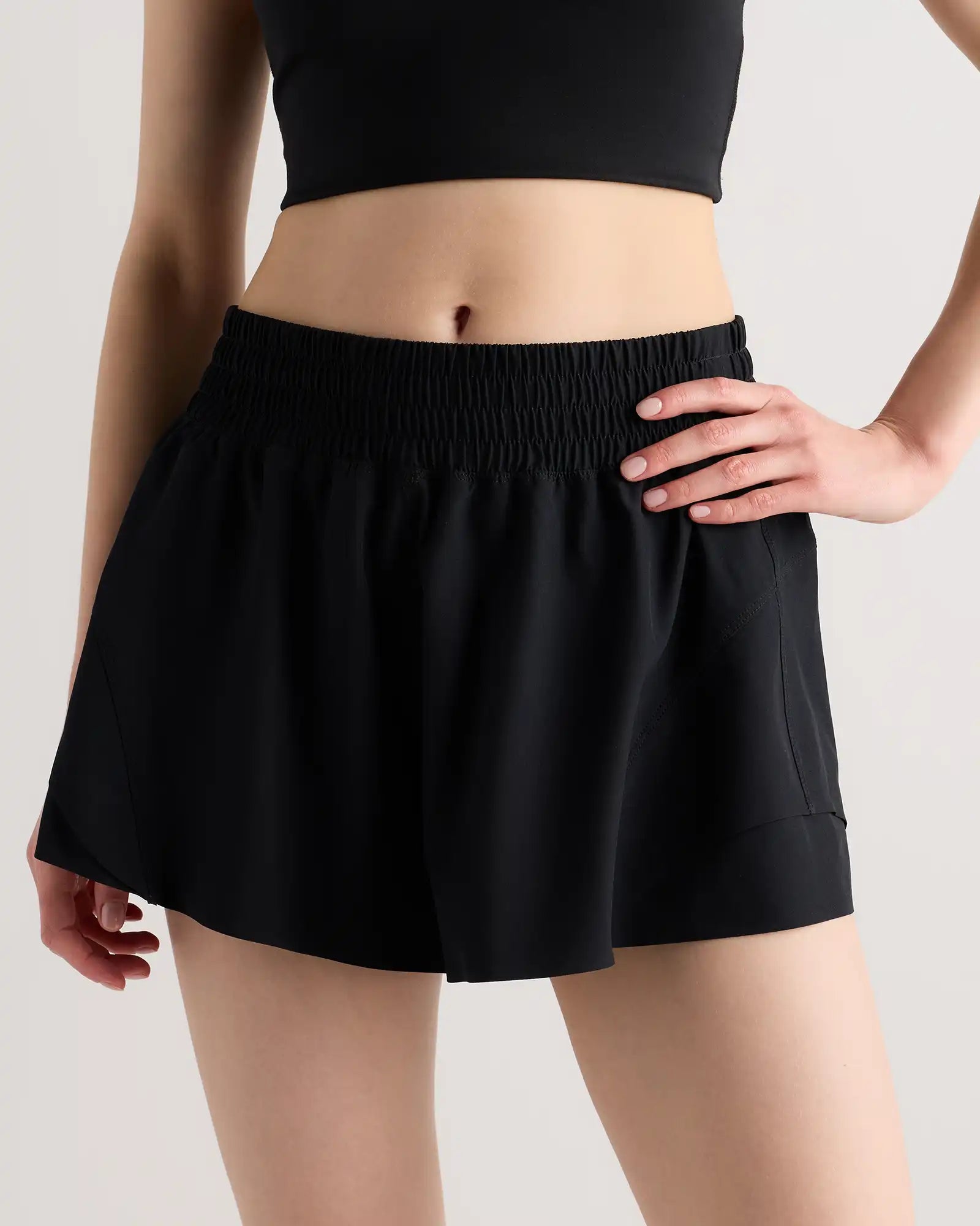 High-Rise Glide Running Shorts