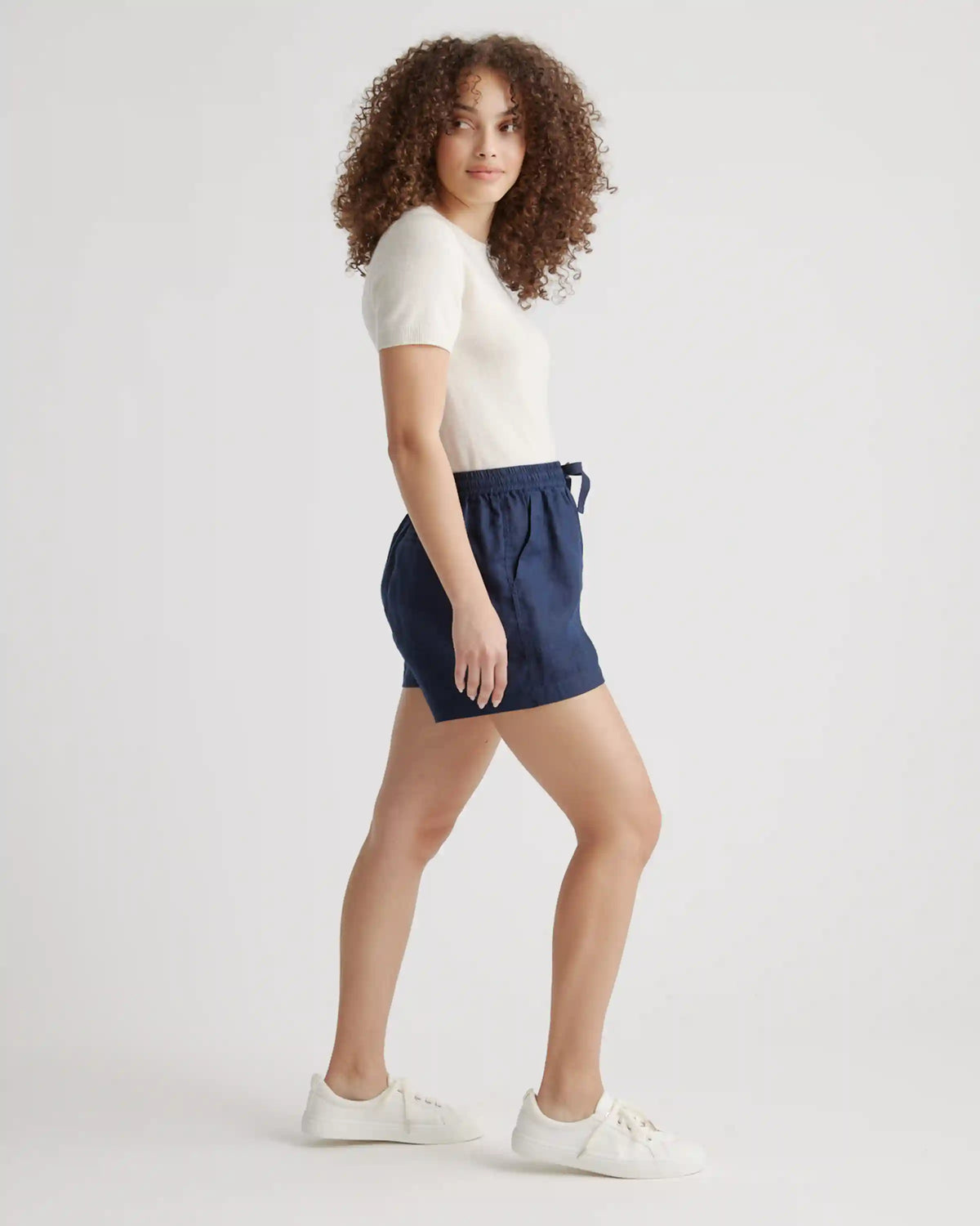 100% European Linen Shorts