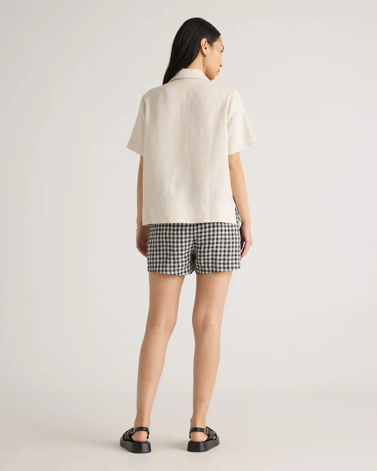 100% European Linen Shorts