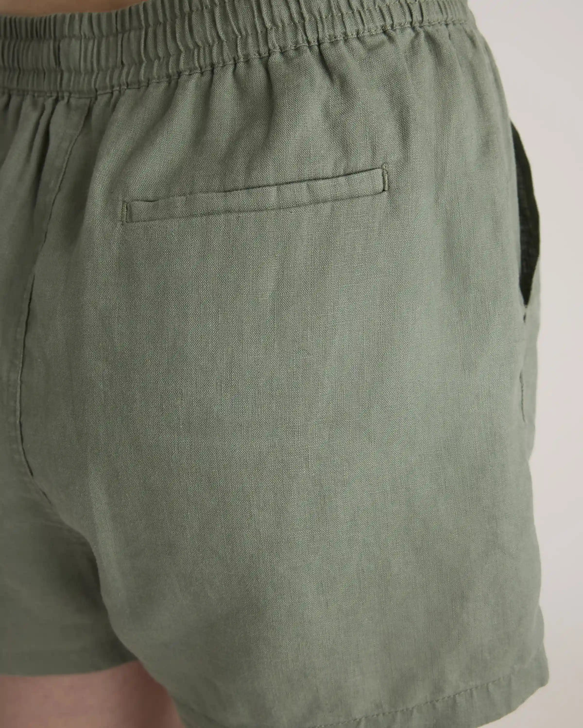 100% European Linen Shorts