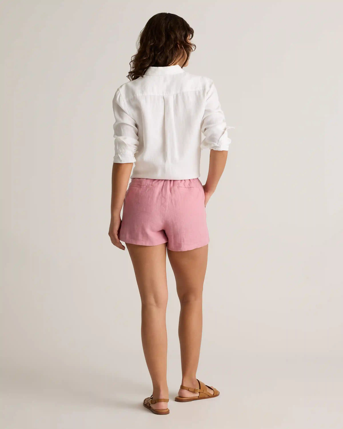 100% European Linen Shorts