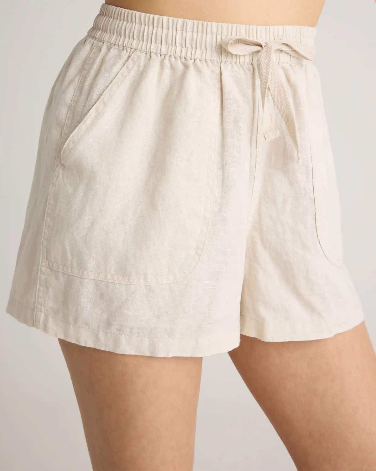100% European Linen Shorts
