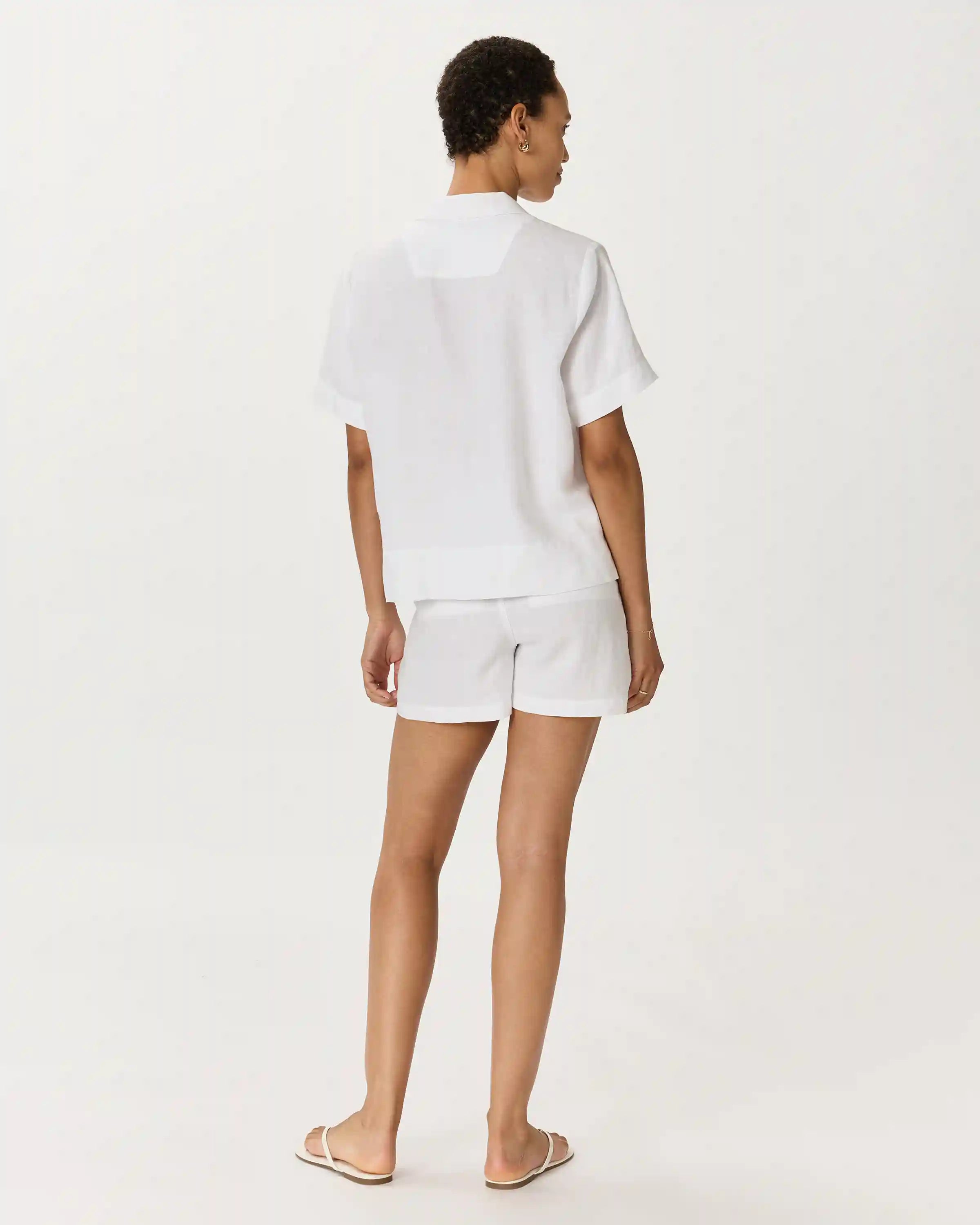 100% European Linen Shorts