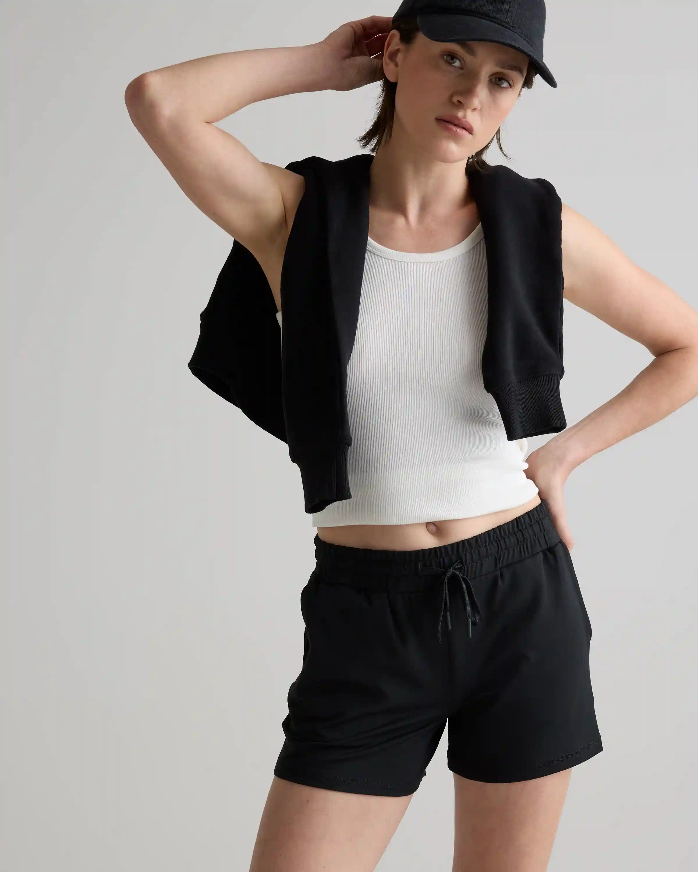 Flowknit Mid-Rise Shorts