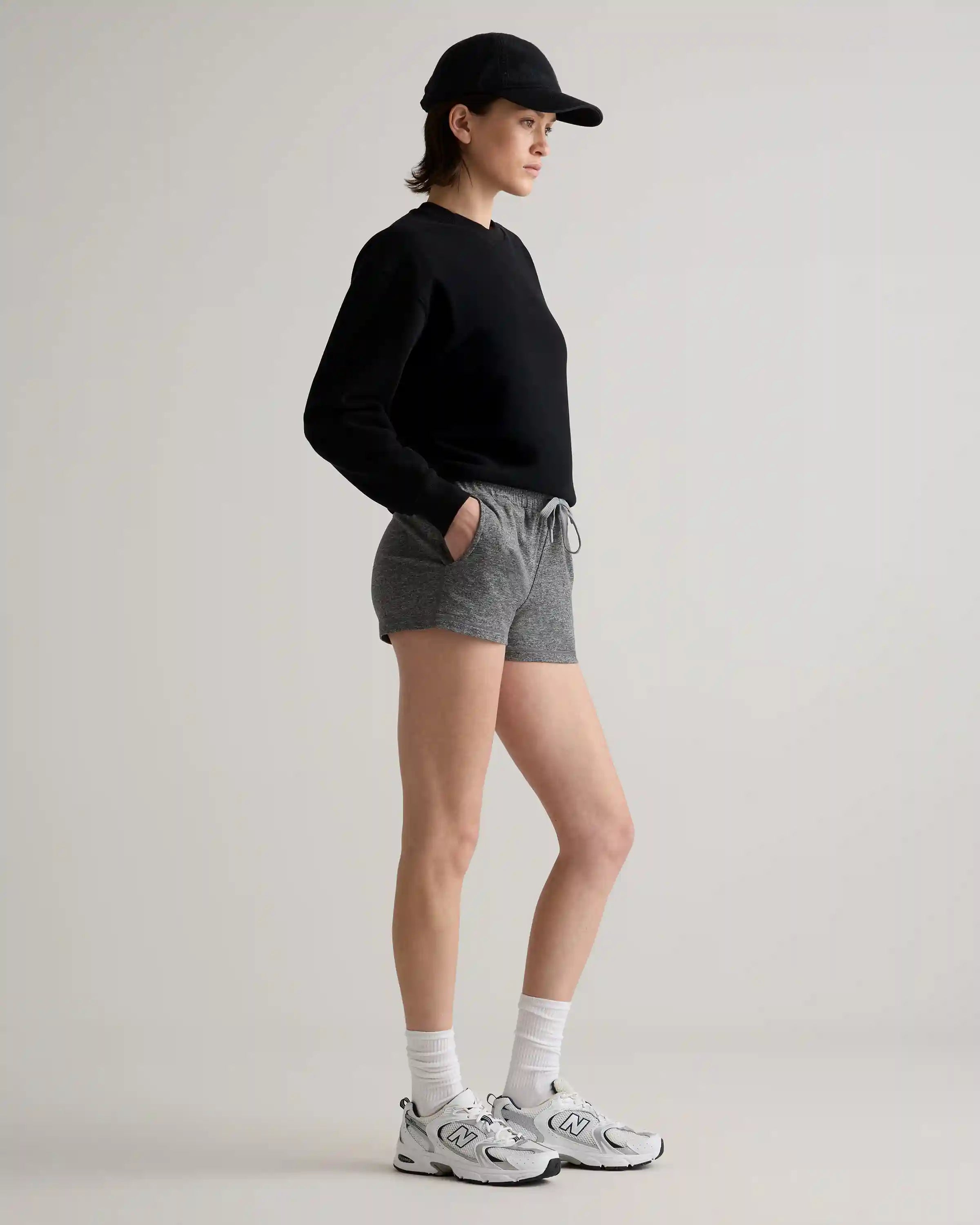 Flowknit Mid-Rise Shorts