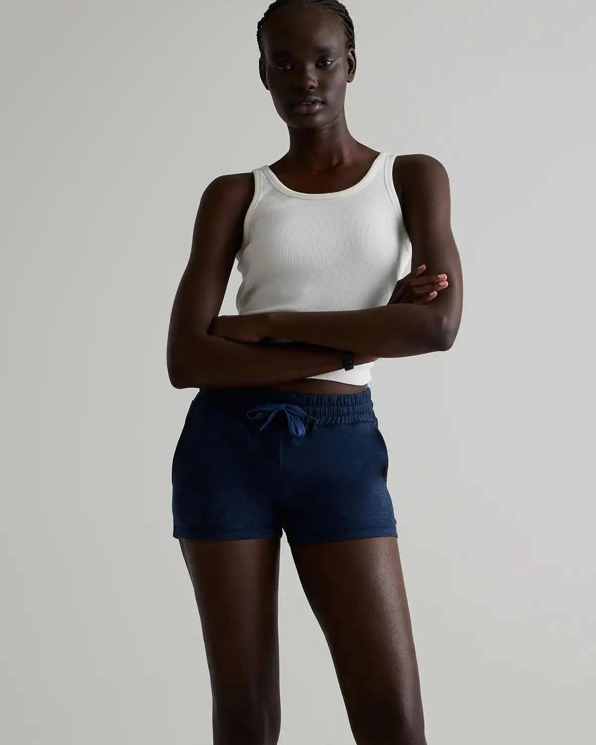 Flowknit Mid-Rise Shorts