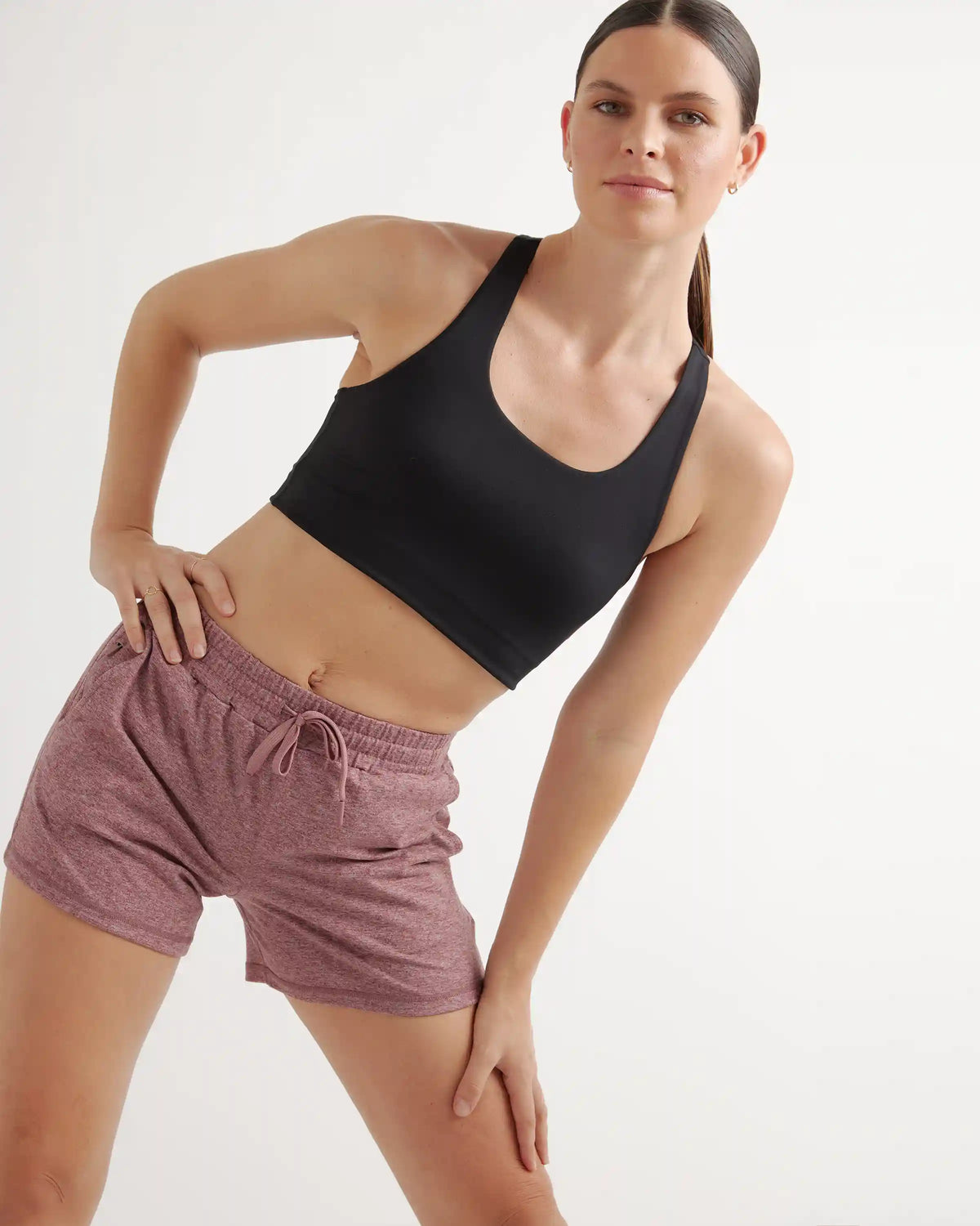 Flowknit Mid-Rise Shorts