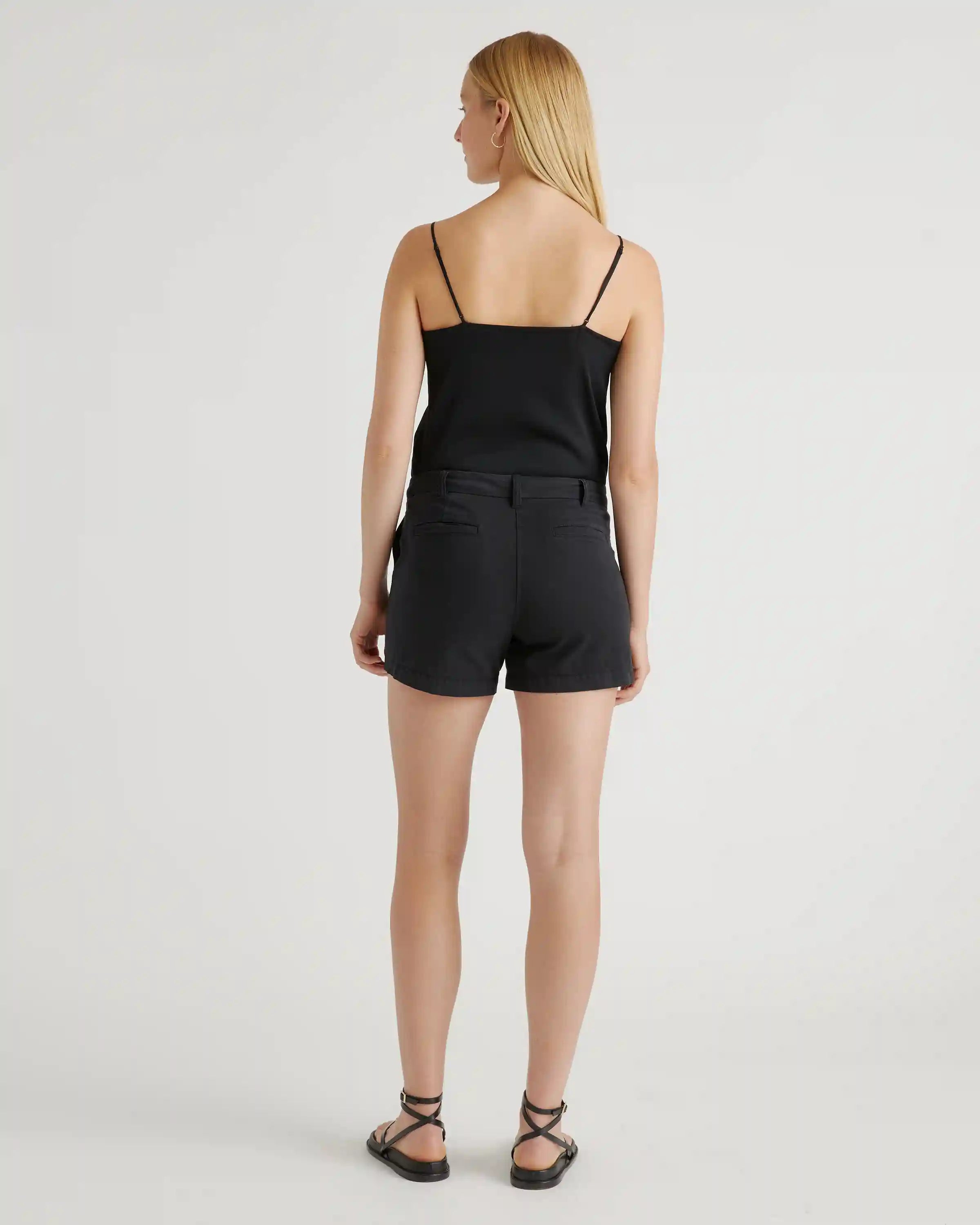 Organic Stretch Cotton Chino Shorts