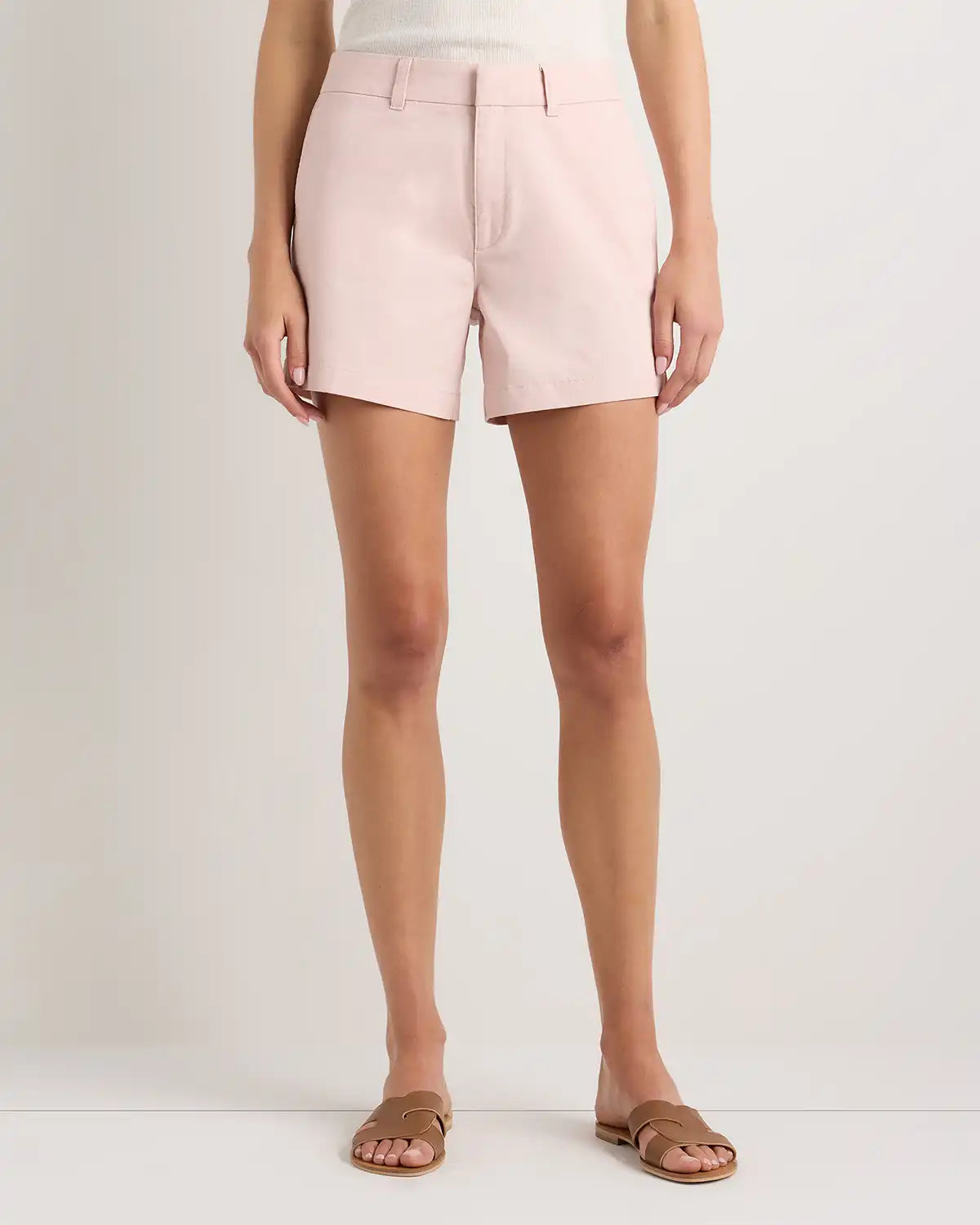 Organic Stretch Cotton Chino Shorts