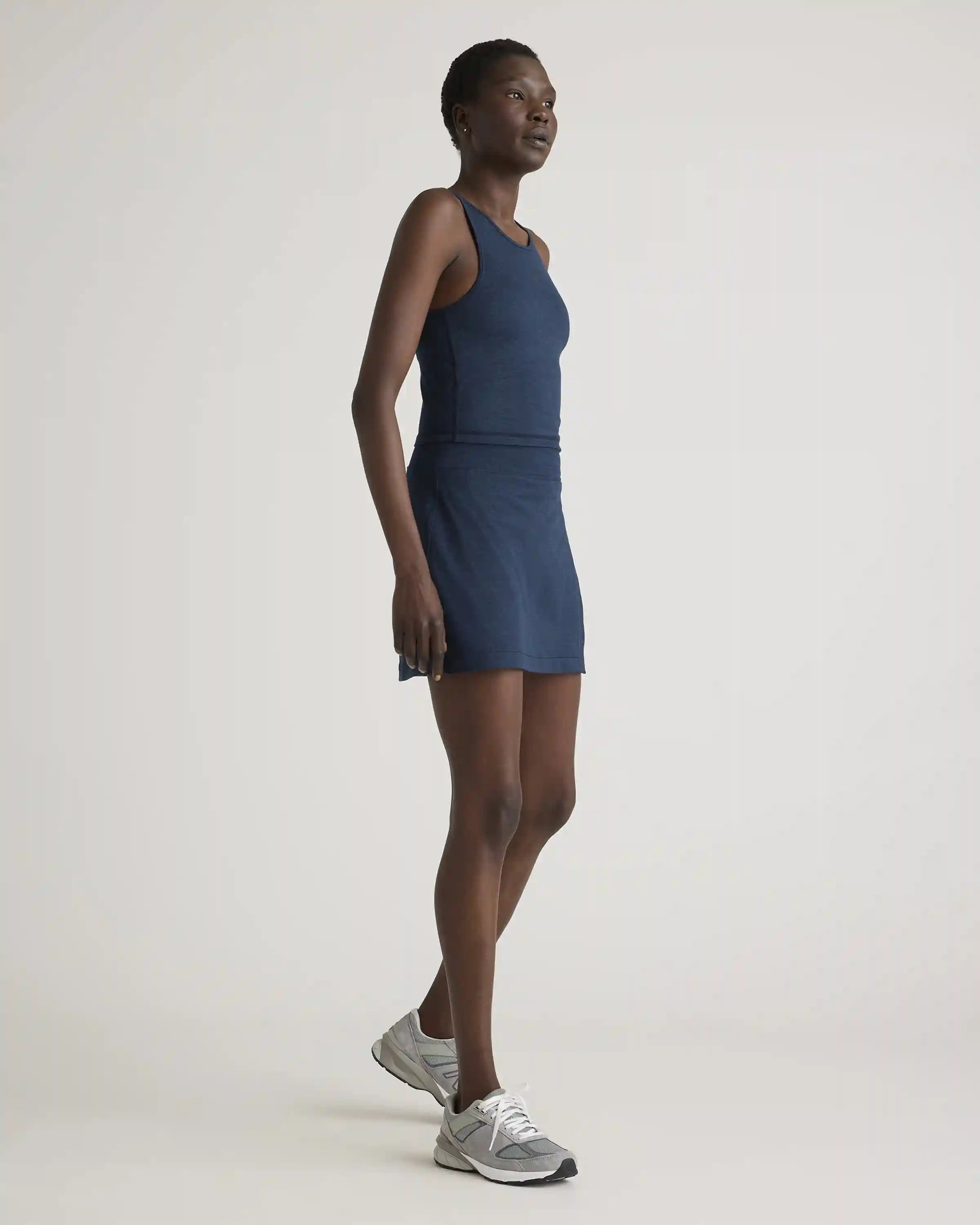 Ultra-Soft Side Slit Skort