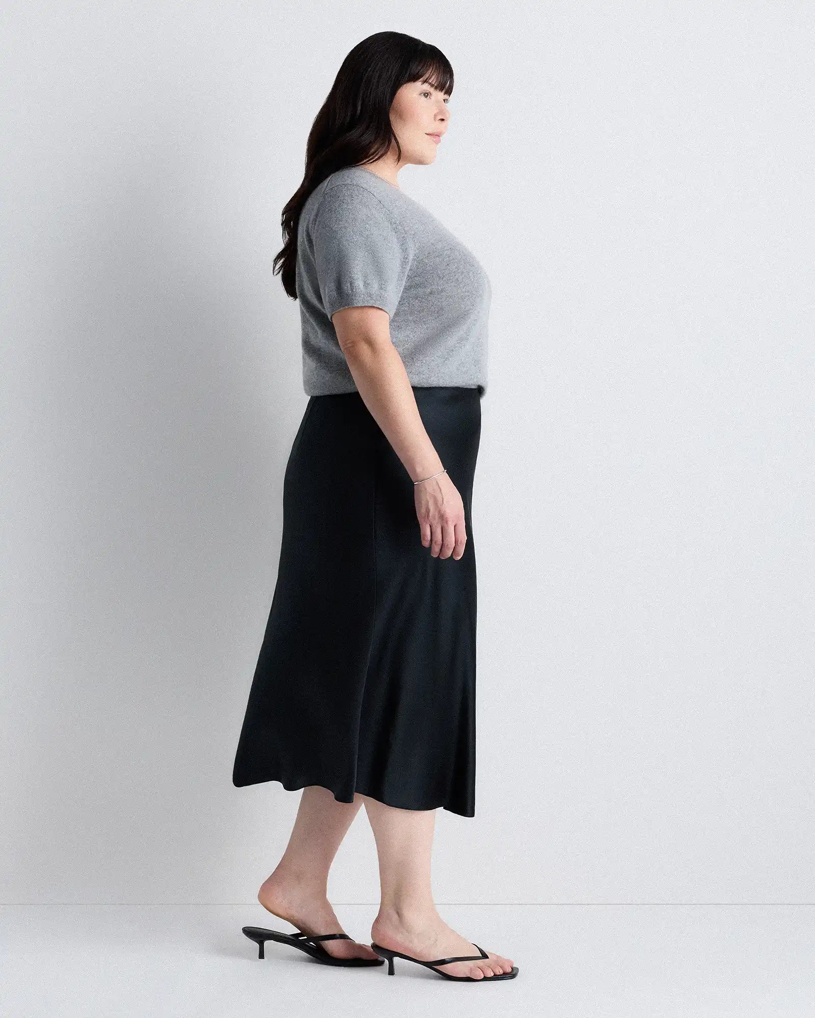 100% Washable Silk Skirt