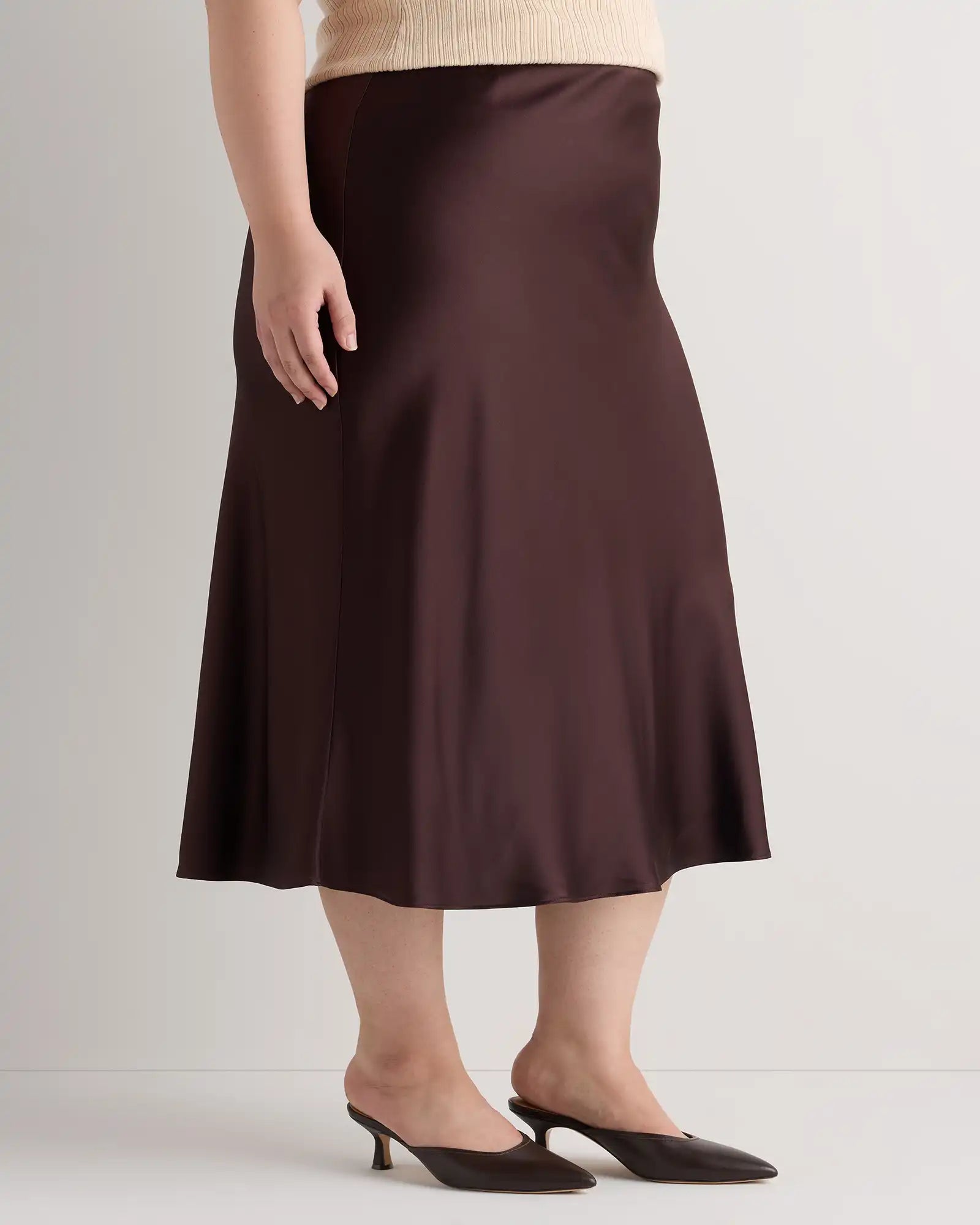 100% Washable Silk Skirt