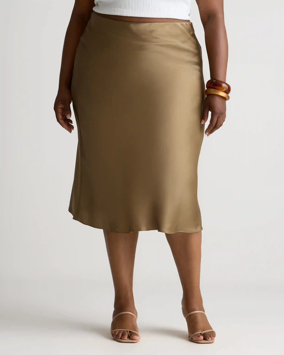 100% Washable Silk Skirt