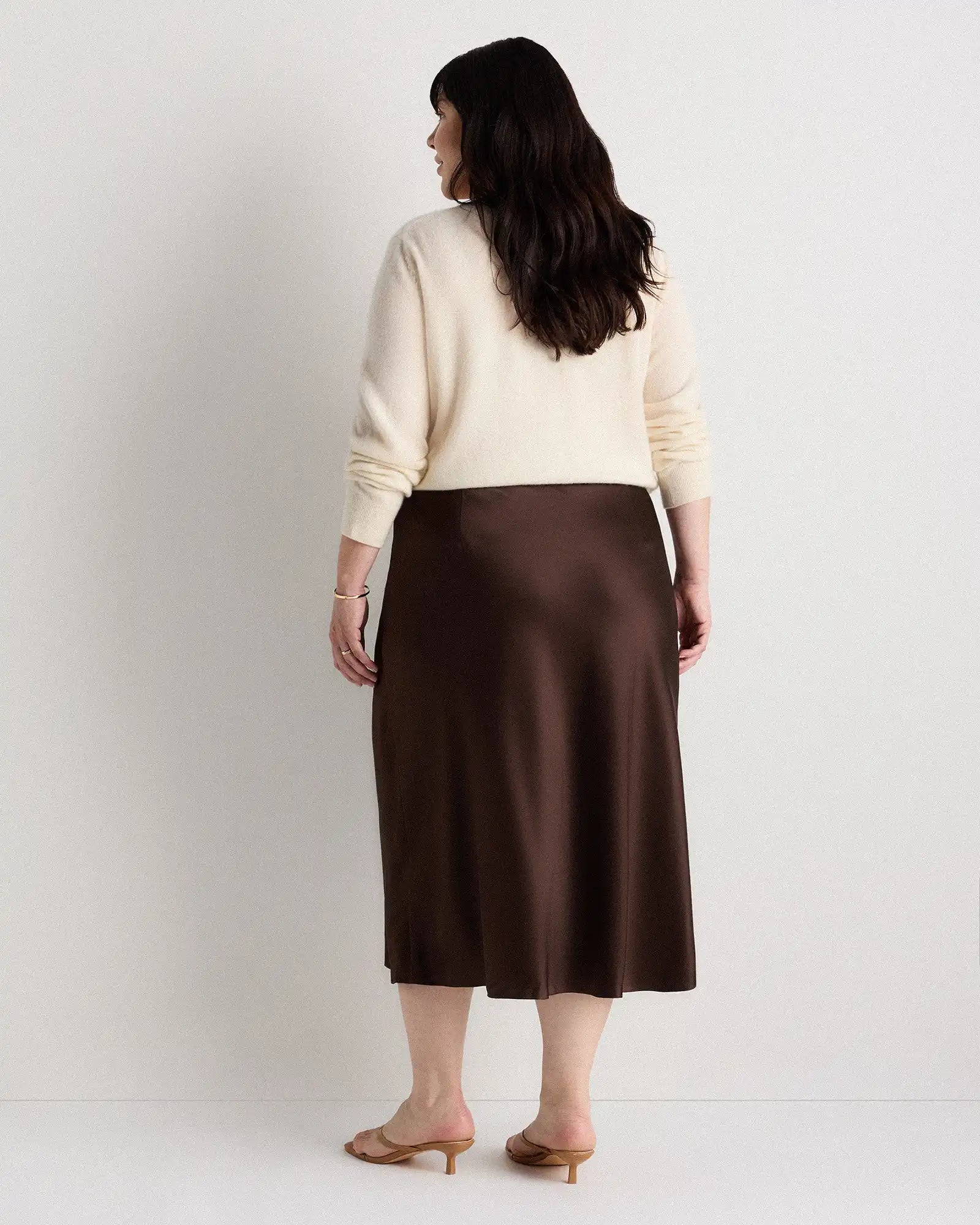 100% Washable Silk Skirt