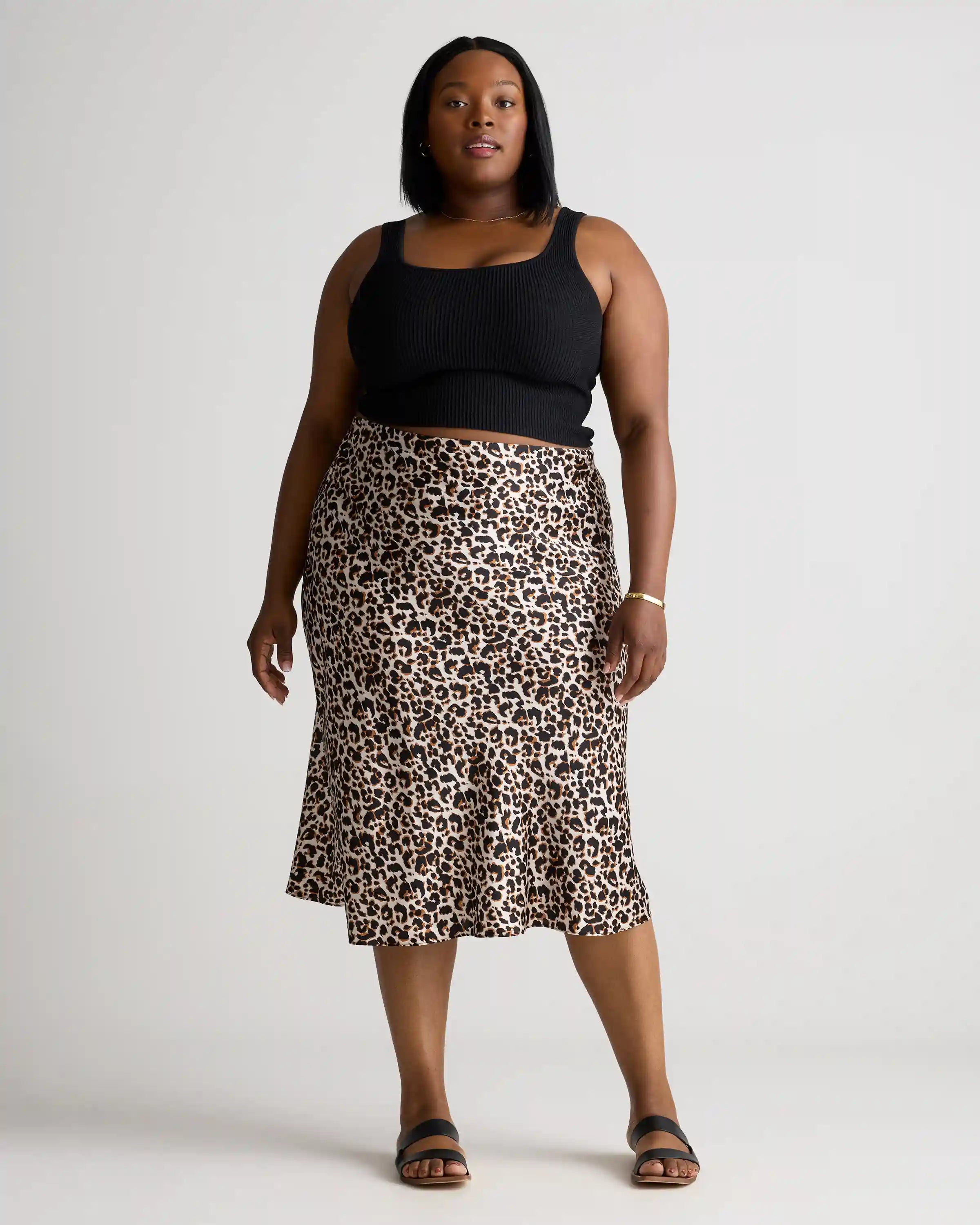 100% Washable Silk Skirt