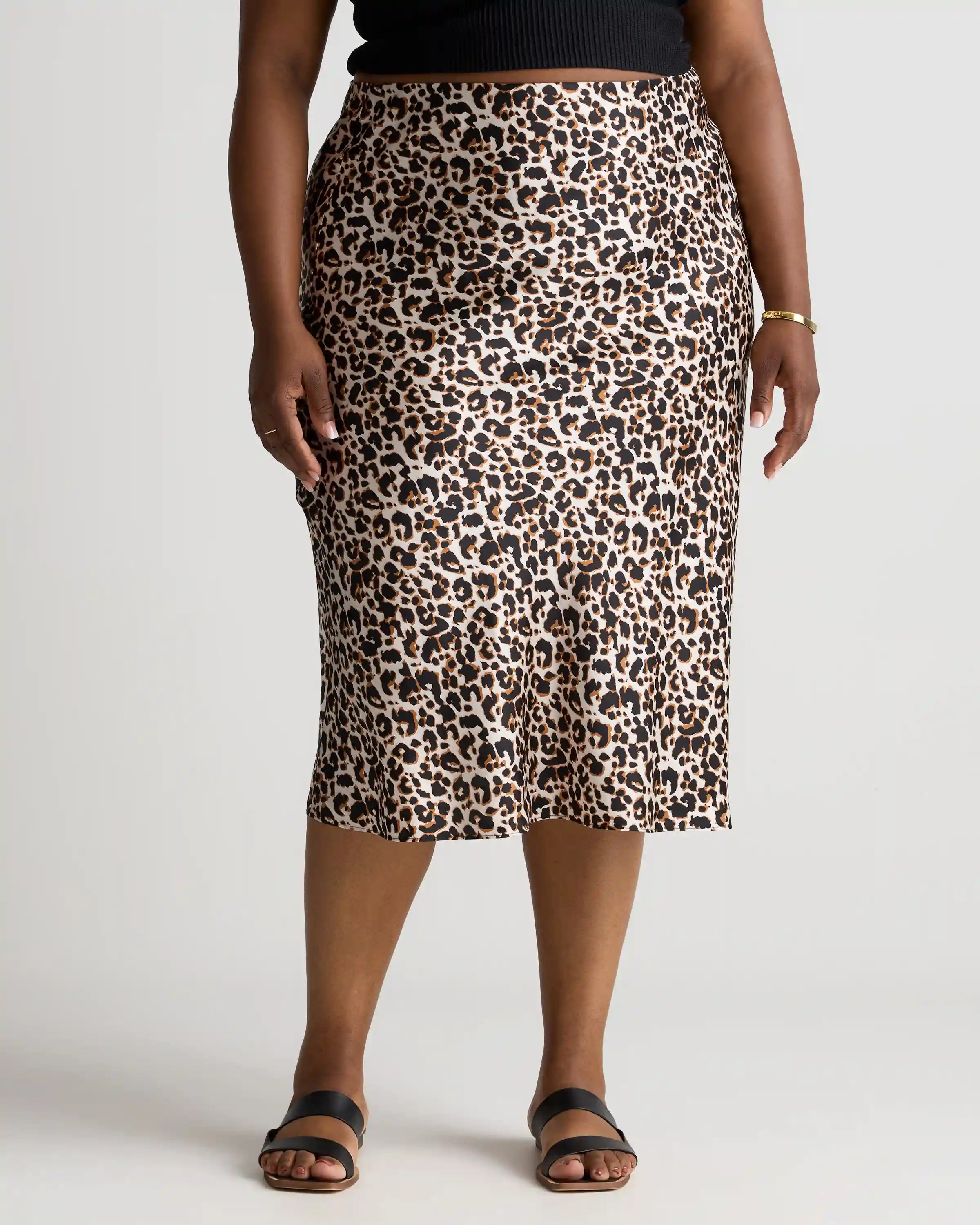 100% Washable Silk Skirt