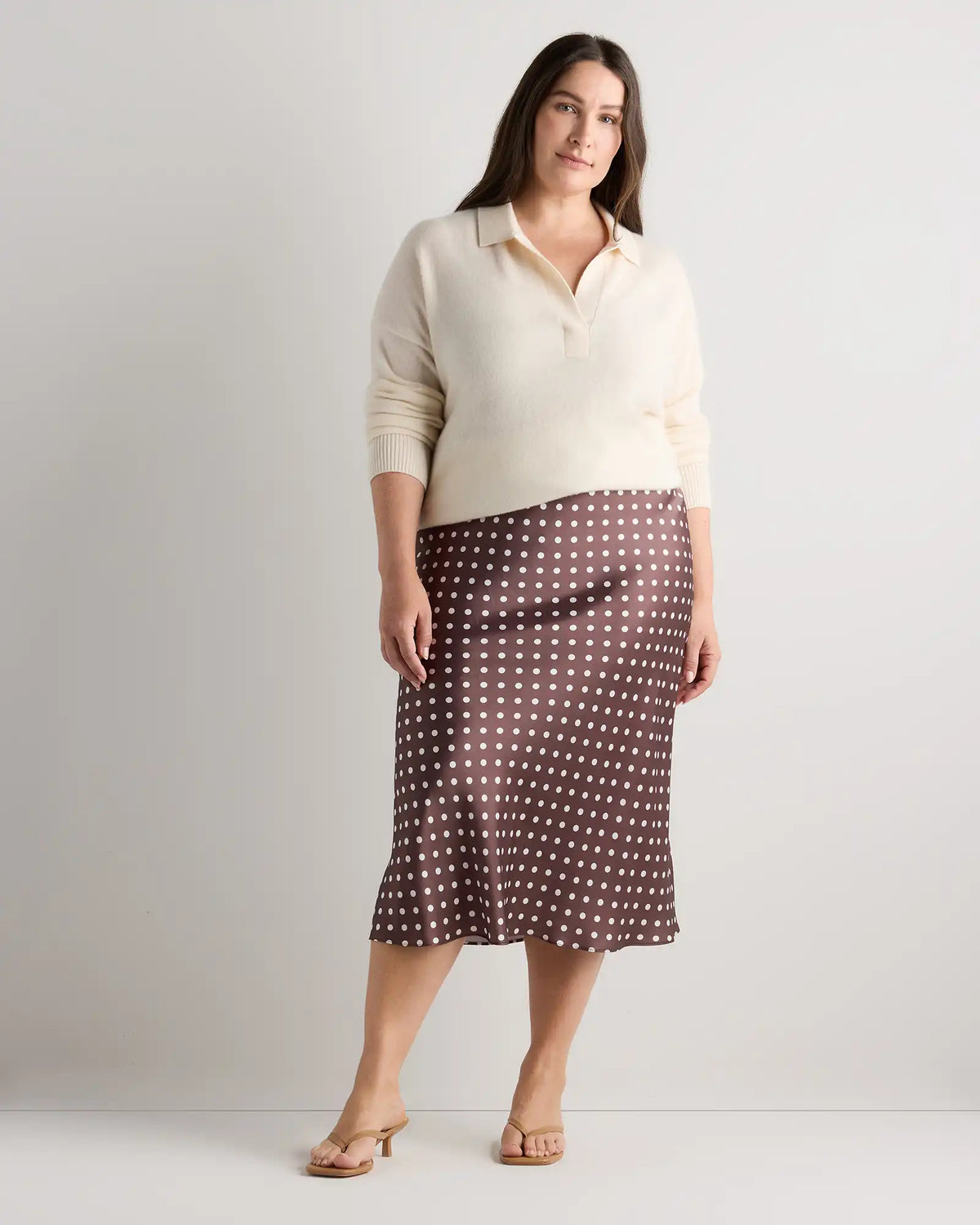 100% Washable Silk Skirt