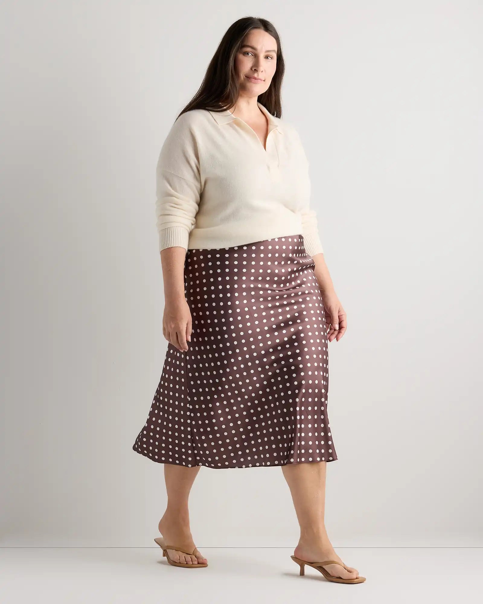 100% Washable Silk Skirt