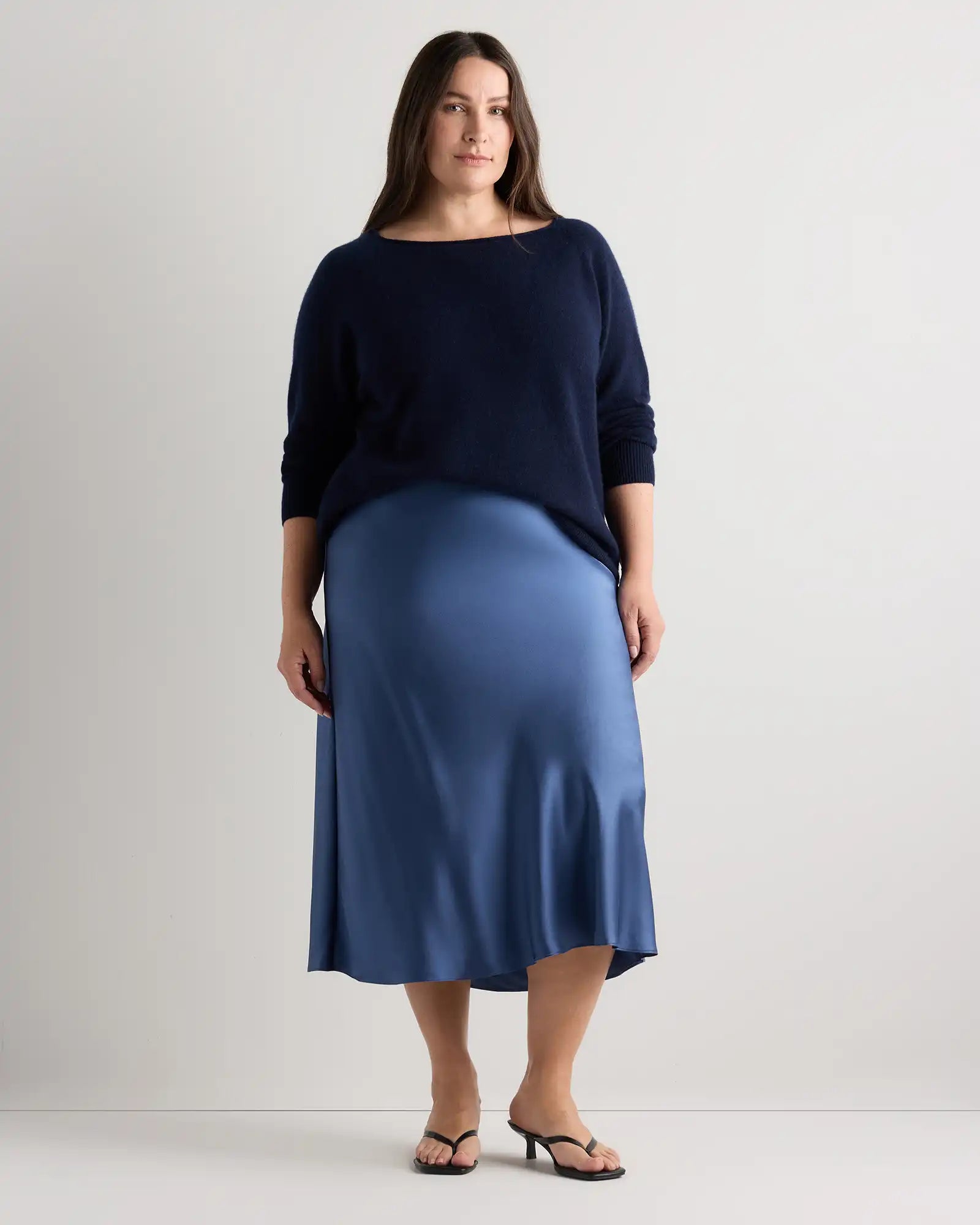 100% Washable Silk Skirt