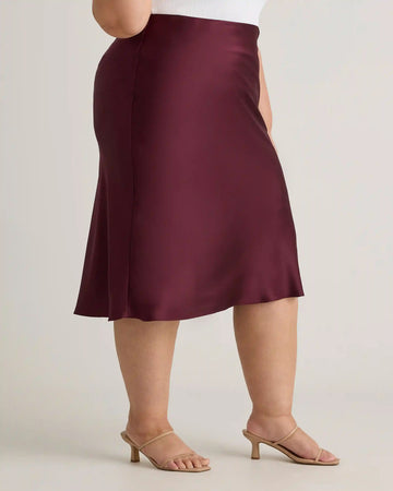 100% Washable Silk Skirt