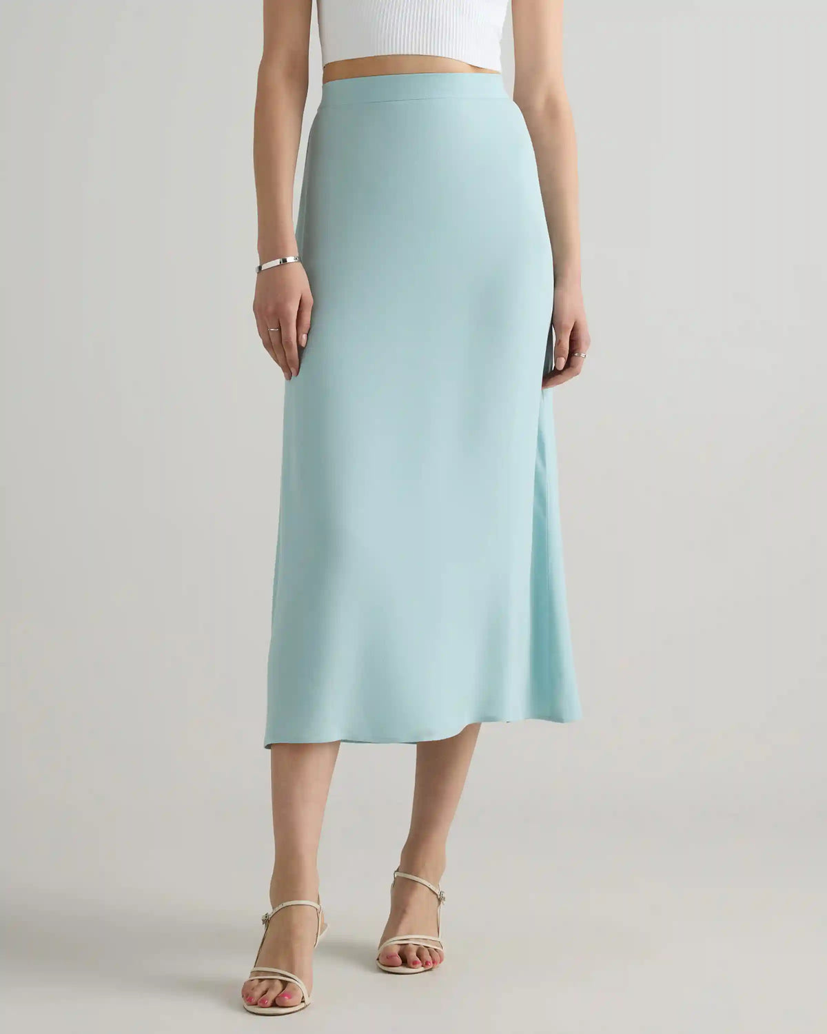 Lightweight Crepe Slip Skirt