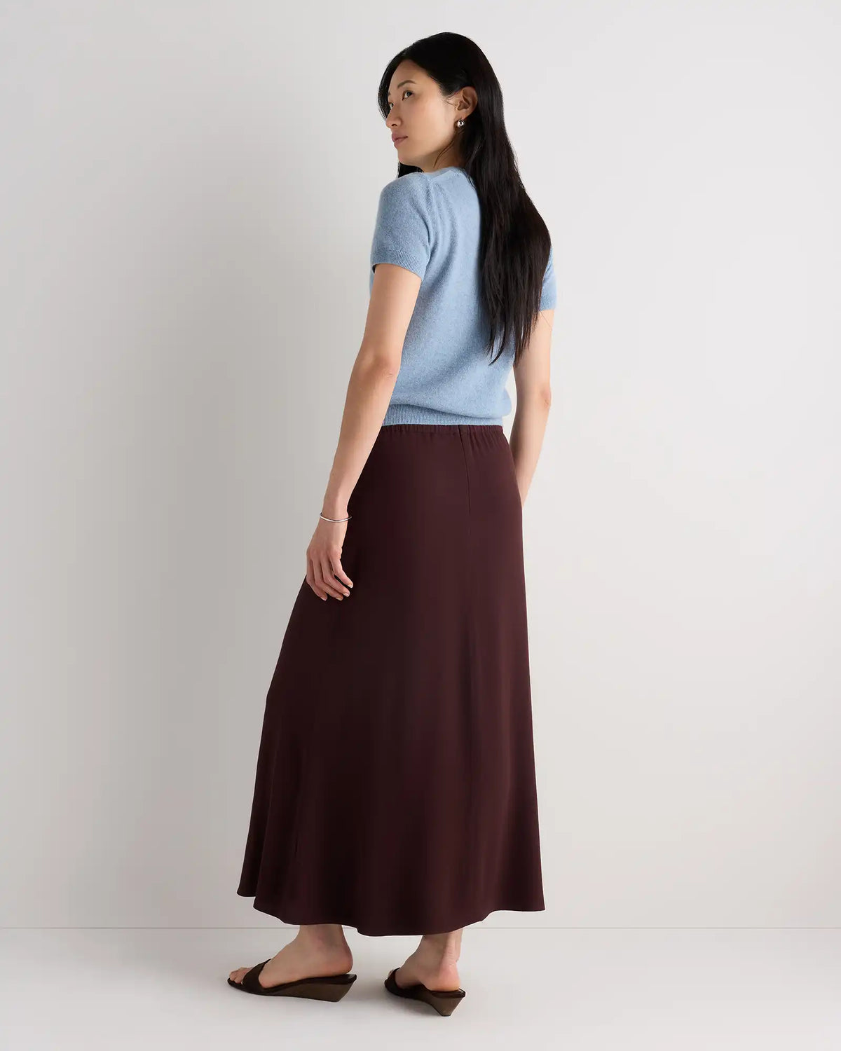 Lightweight Crepe Slip Skirt