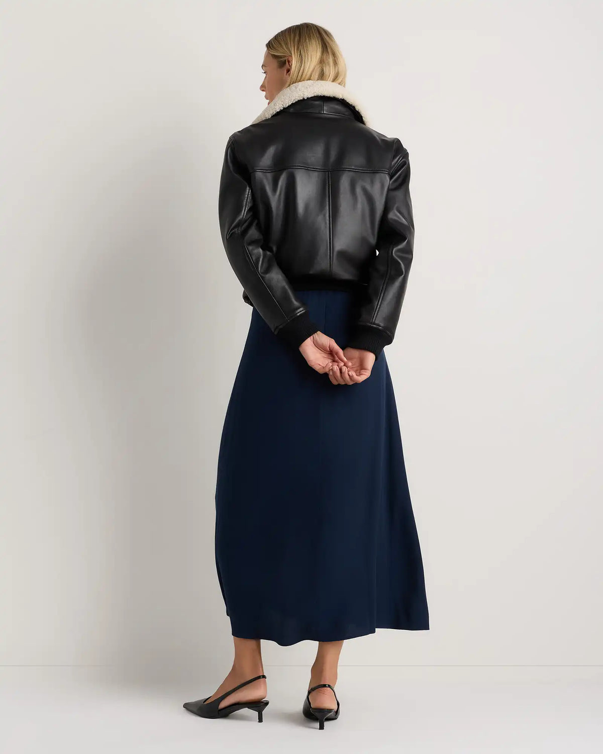 Lightweight Crepe Slip Skirt
