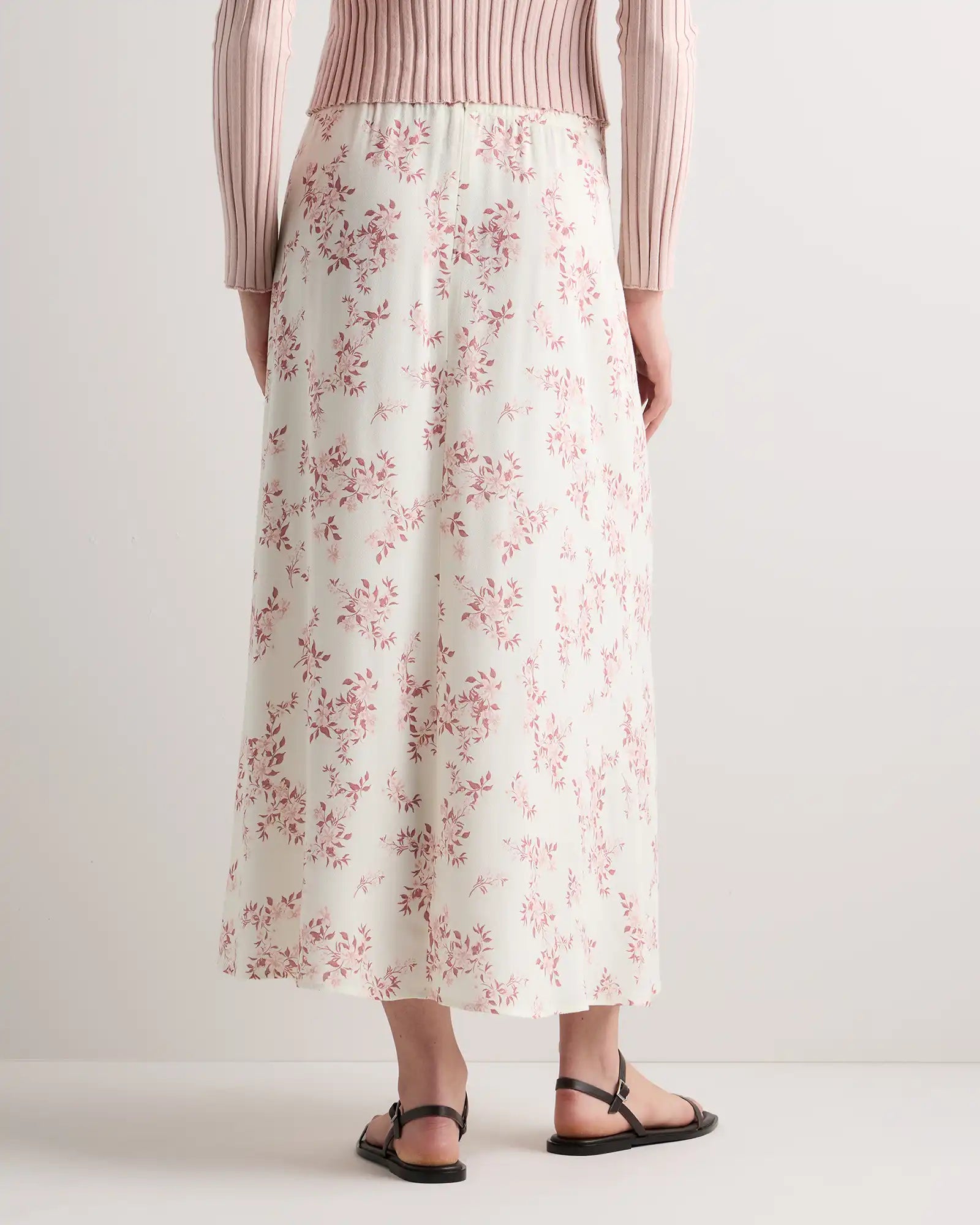 Lightweight Crepe Slip Skirt