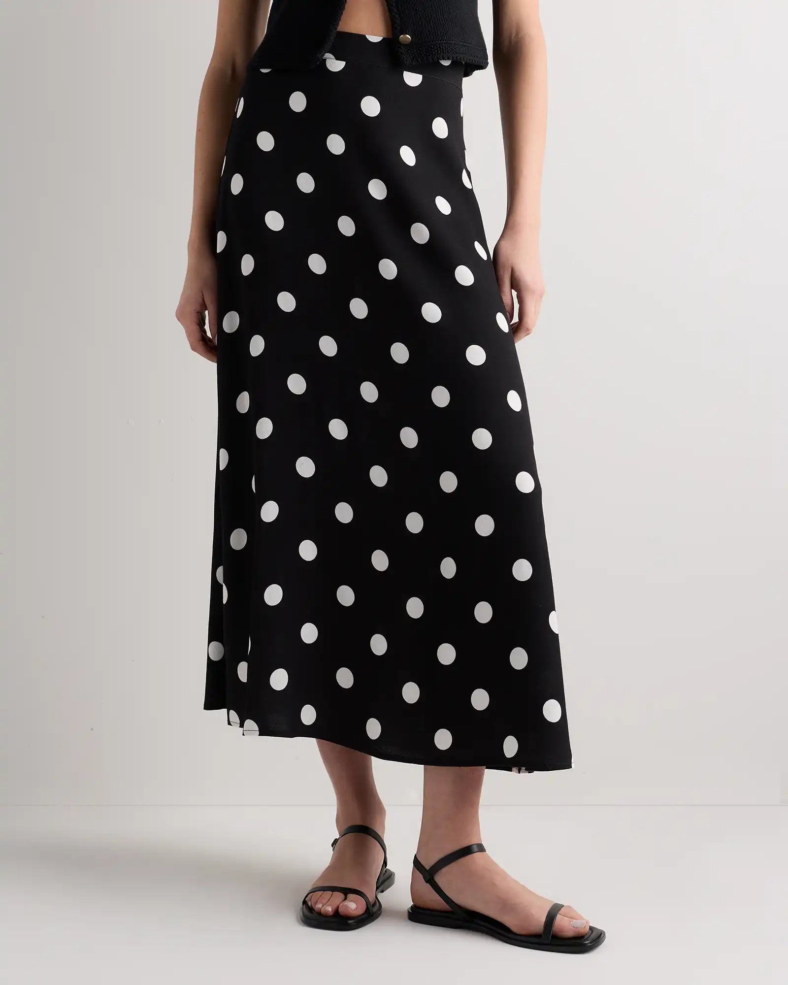 Lightweight Crepe Slip Skirt