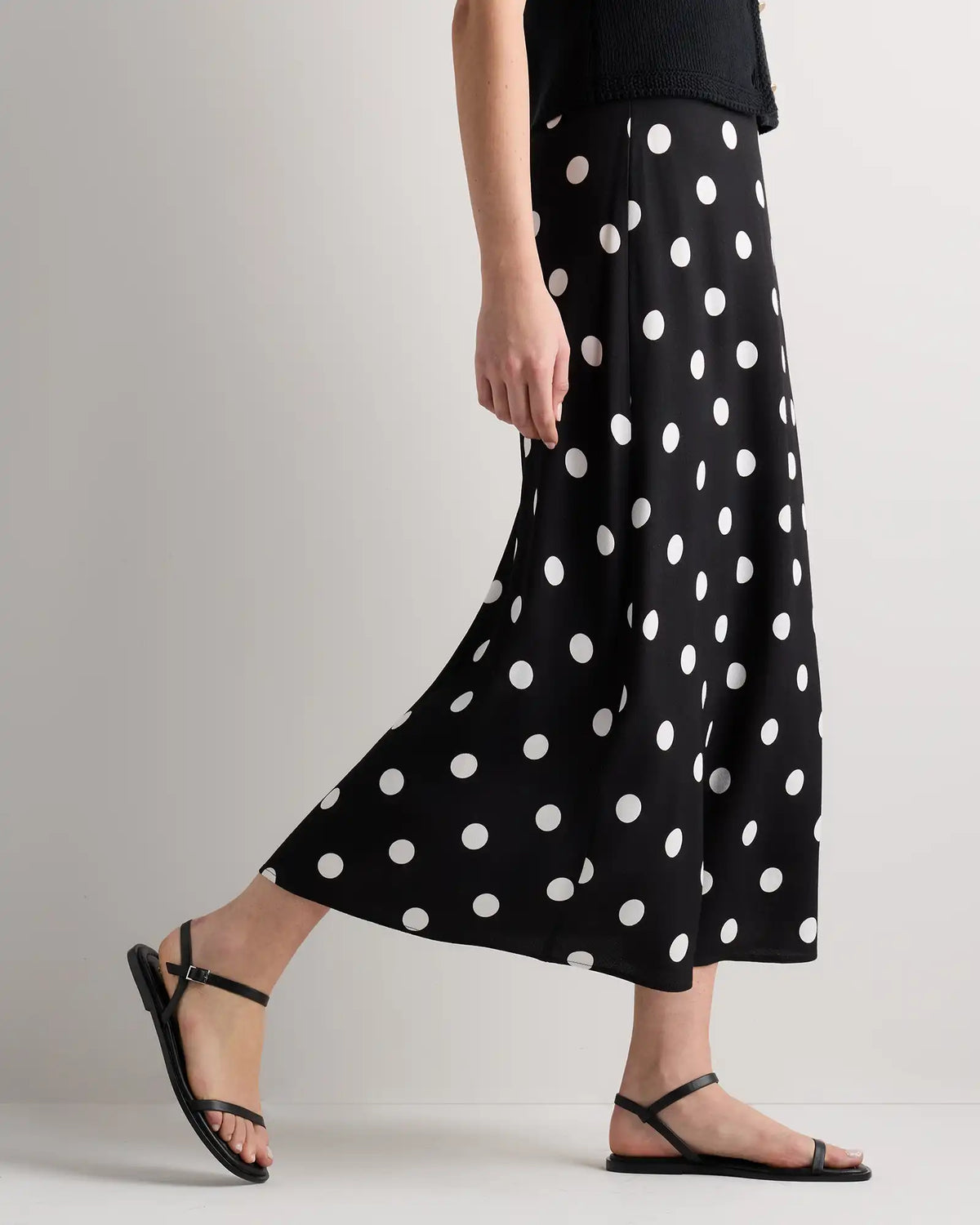 Lightweight Crepe Slip Skirt